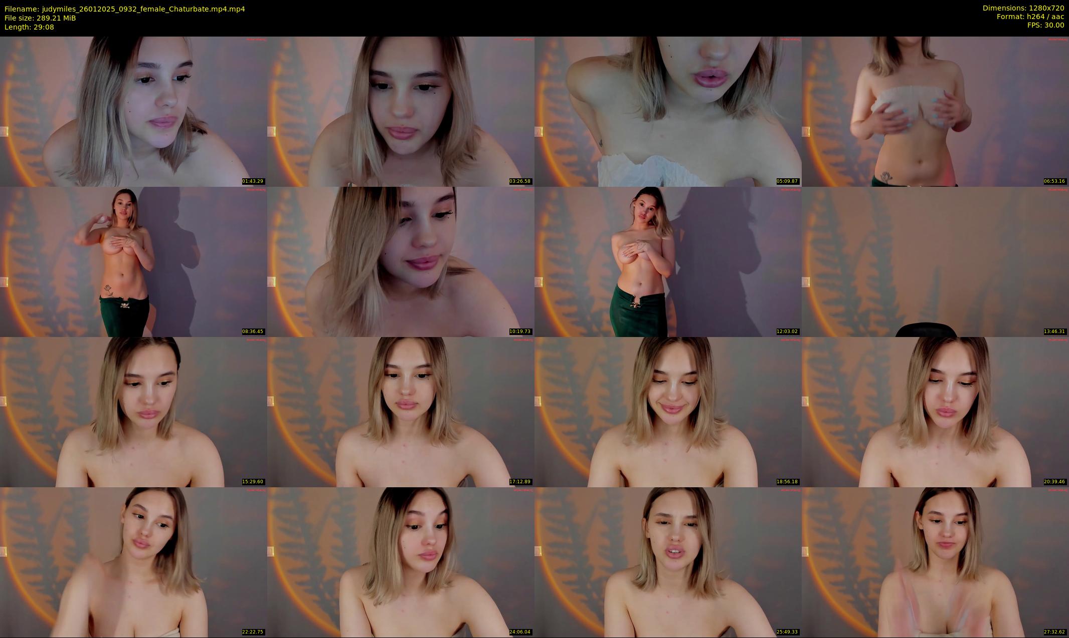 judymiles — 30 minute Chaturbate female cam show recording, 720p, Jan 26, 2025
