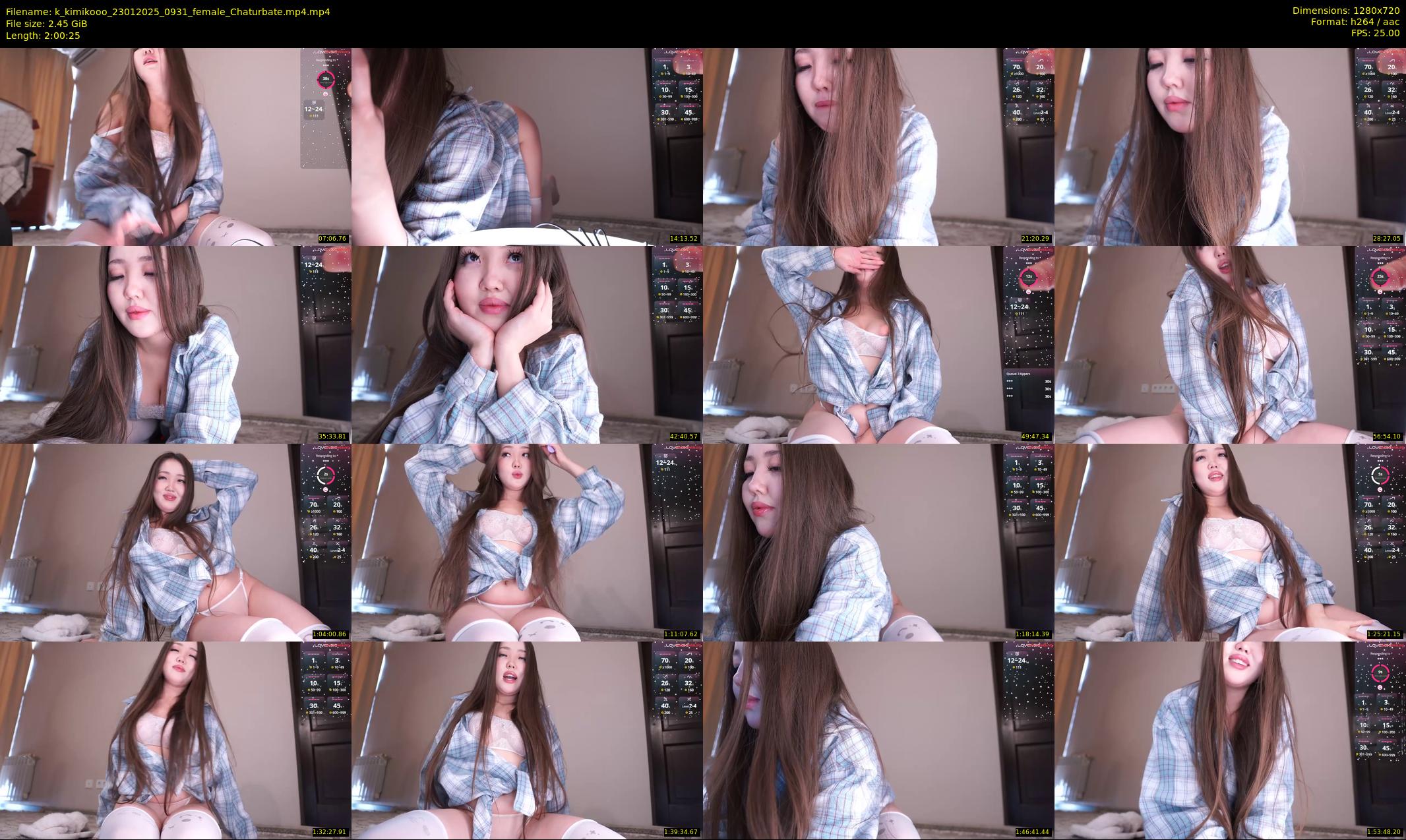 k_kimikooo — 121 minute Chaturbate female cam show recording, 720p, Jan 23, 2025