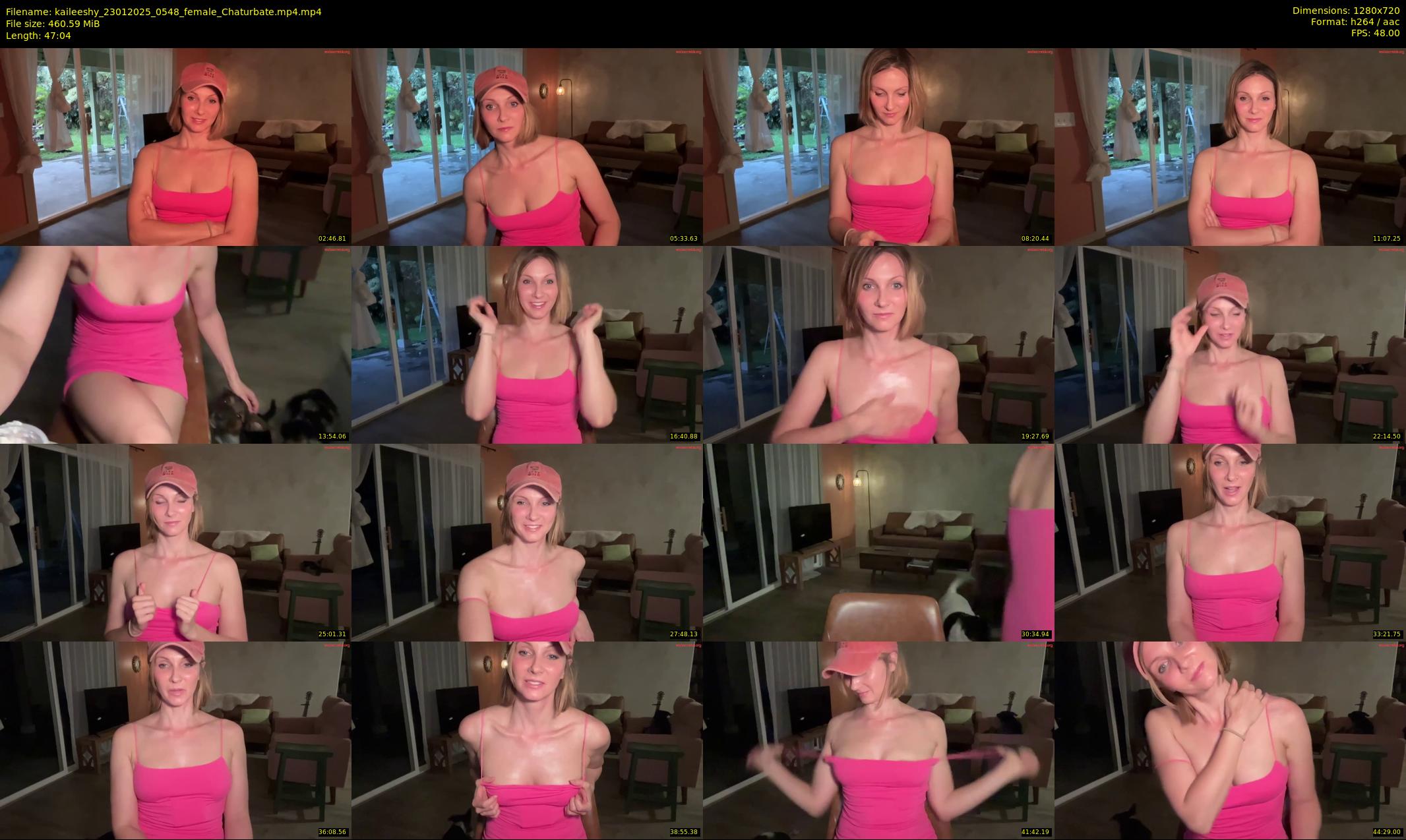 kaileeshy — 48 minute Chaturbate female cam show recording, 720p, Jan 23, 2025