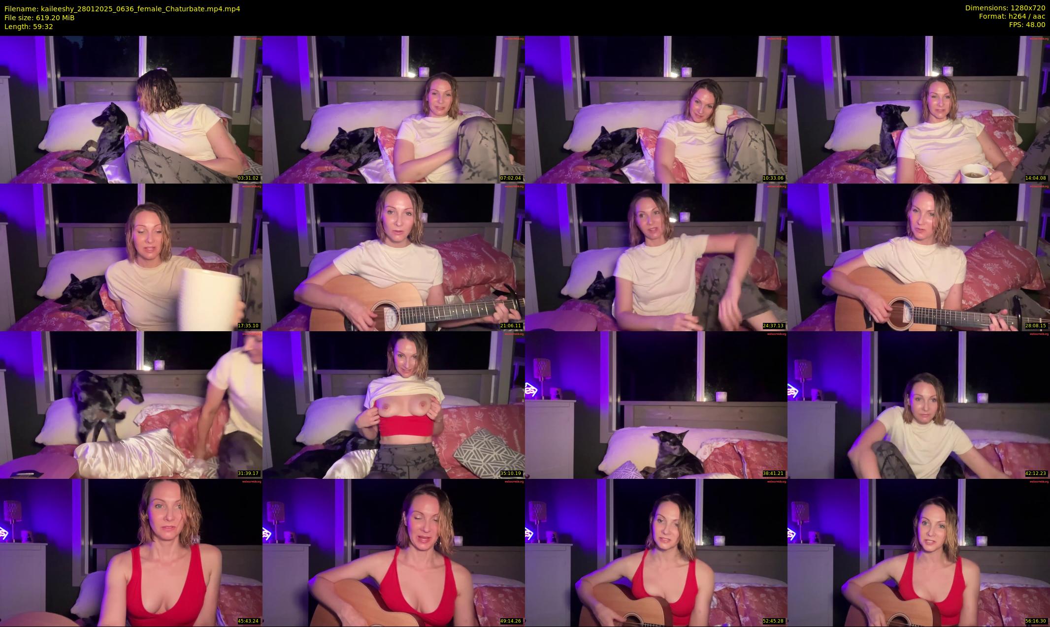 kaileeshy — 60 minute Chaturbate female cam show recording, 720p, Jan 28, 2025