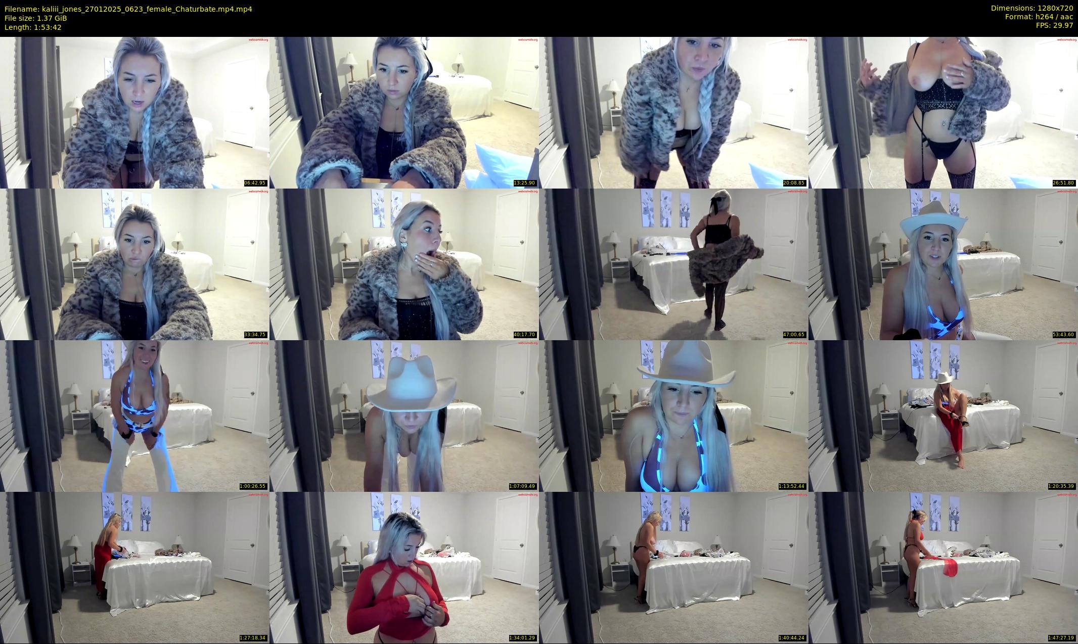 kaliii_jones — 114 minute Chaturbate female cam show recording, 720p, Jan 27, 2025