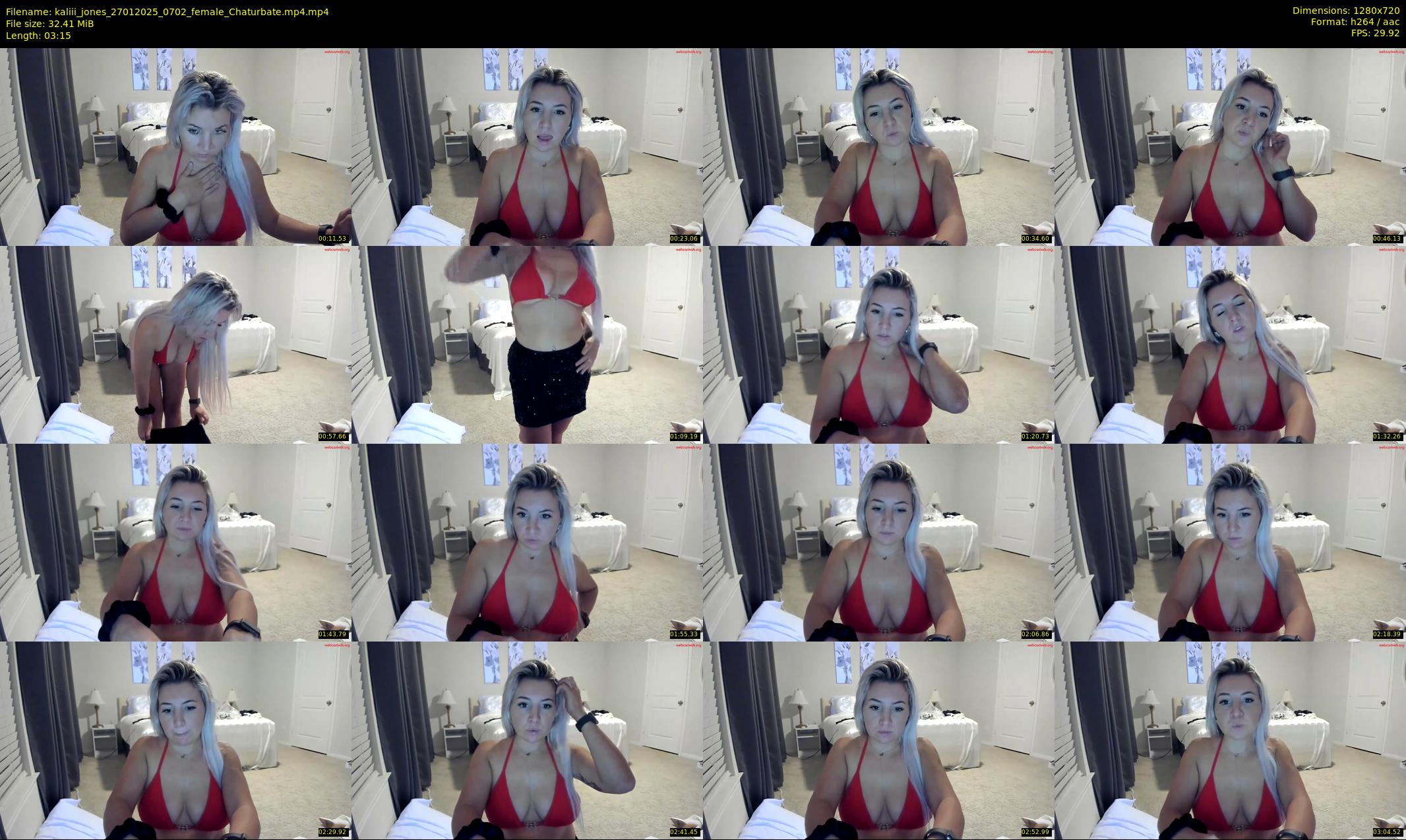 kaliii_jones — 4 minute Chaturbate female cam show recording, 720p, Jan 27, 2025