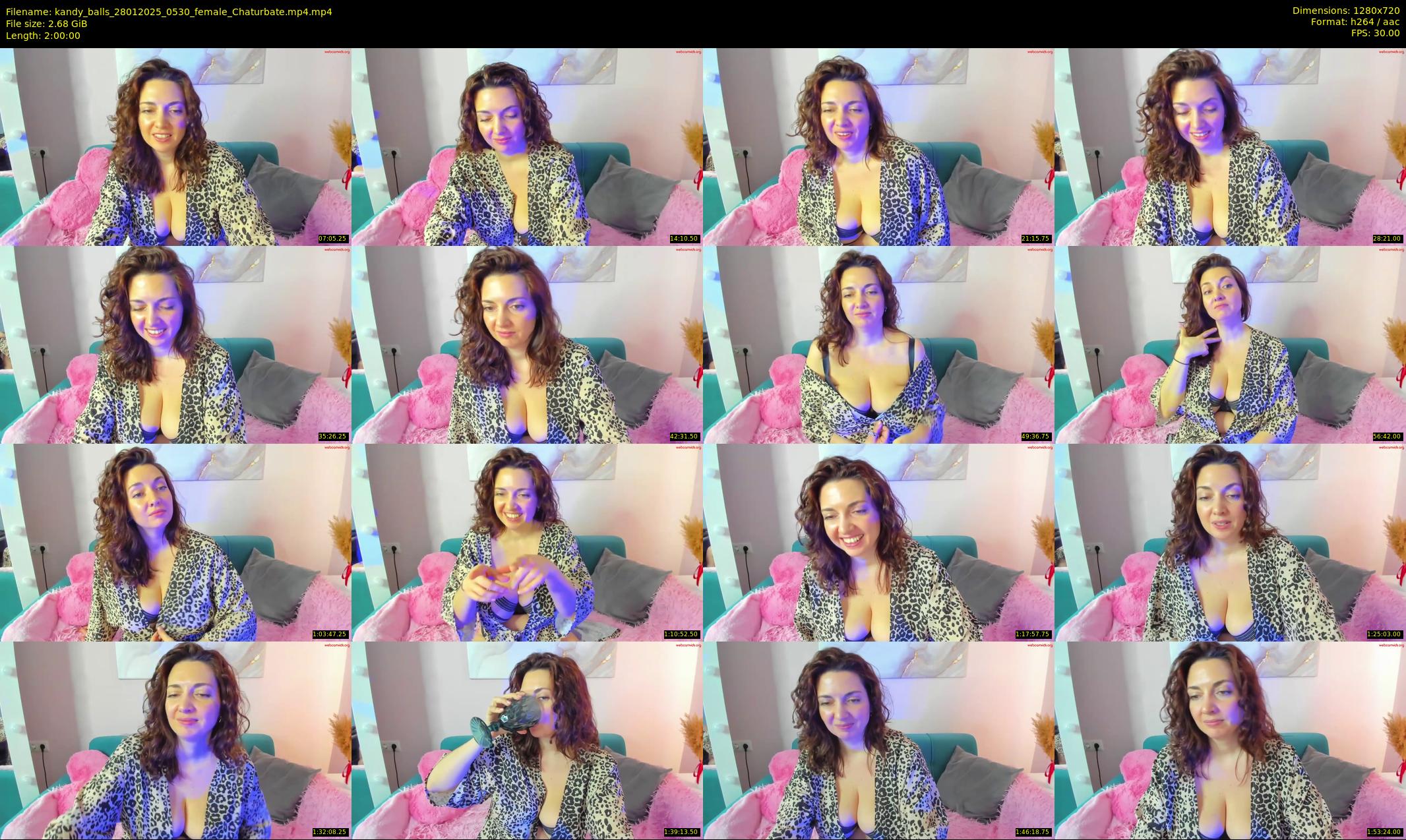 kandy_balls — 120 minute Chaturbate female cam show recording, 720p, Jan 28, 2025