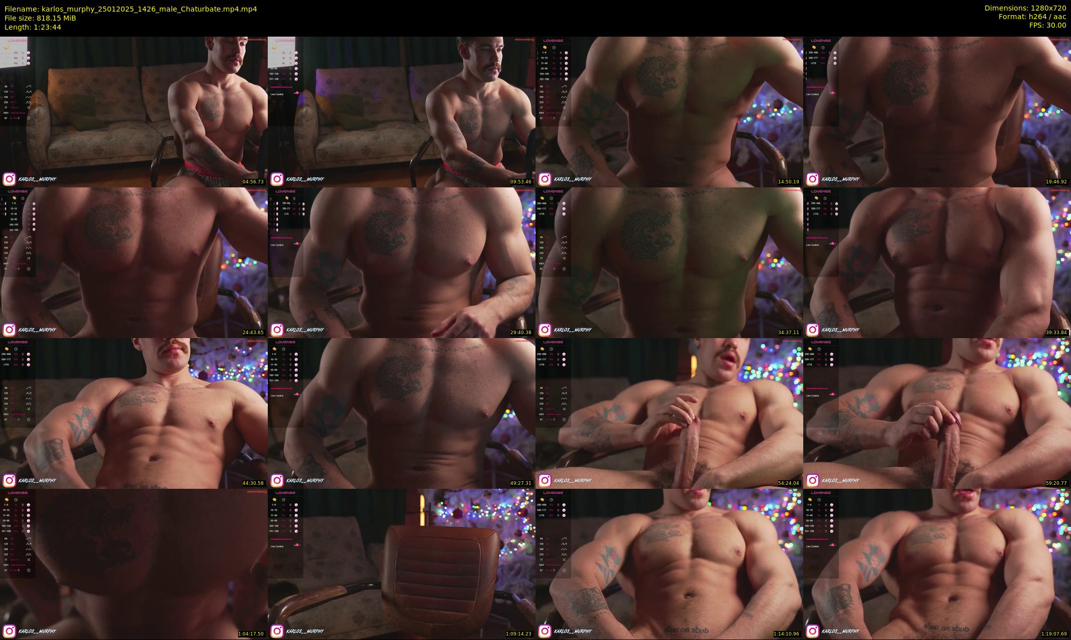 karlos_murphy — 84 minute Chaturbate male cam show recording, 720p, Jan 25, 2025