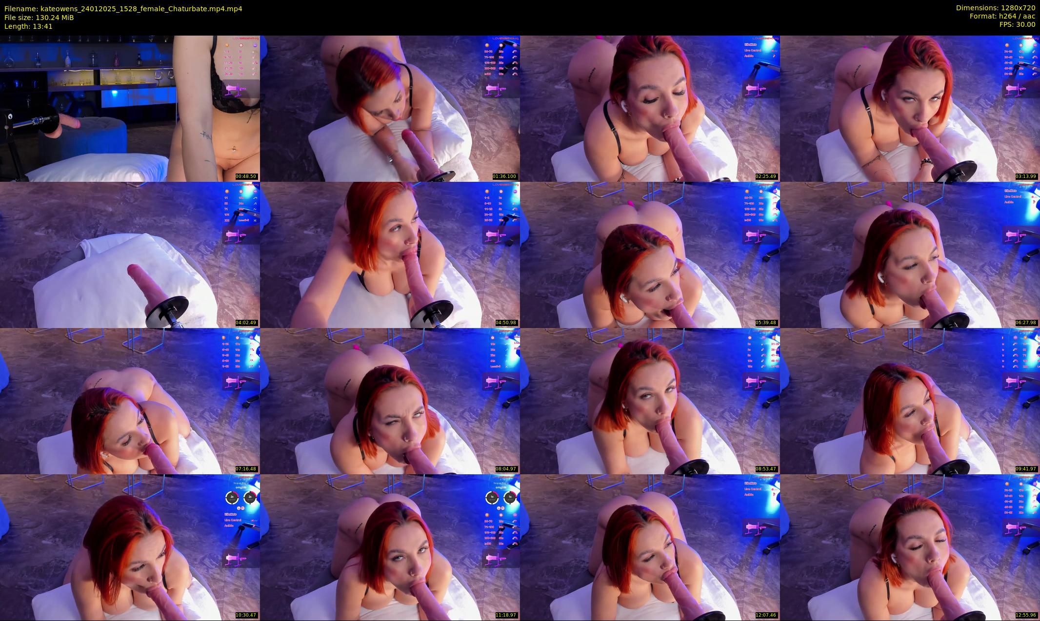 kateowens — 14 minute Chaturbate female cam show recording, 720p, Jan 24, 2025