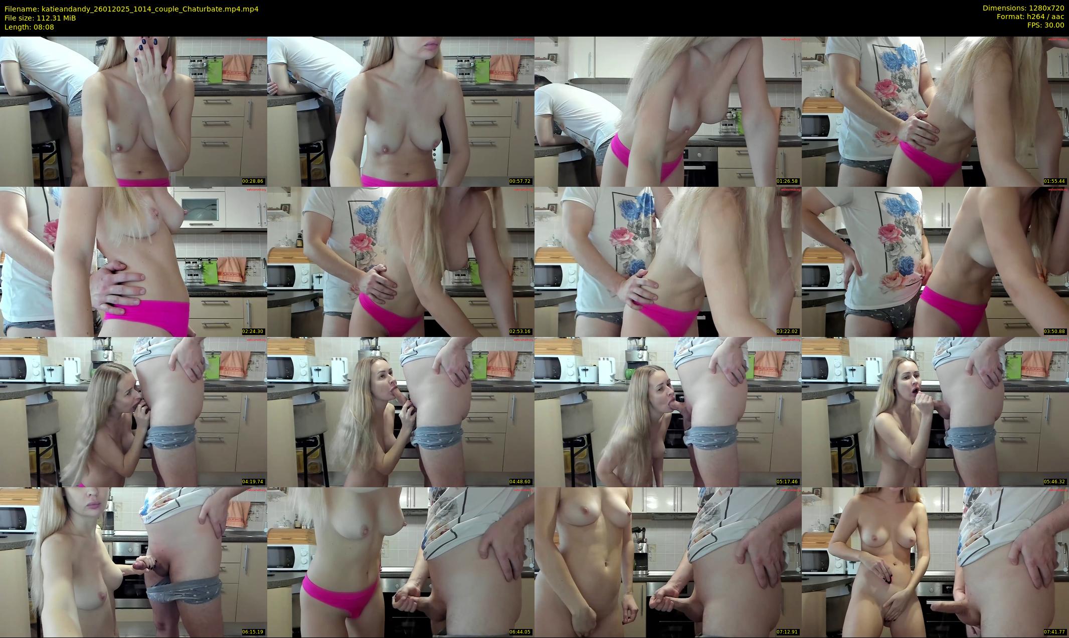 katieandandy — 9 minute Chaturbate female cam show recording, 720p, Jan 26, 2025