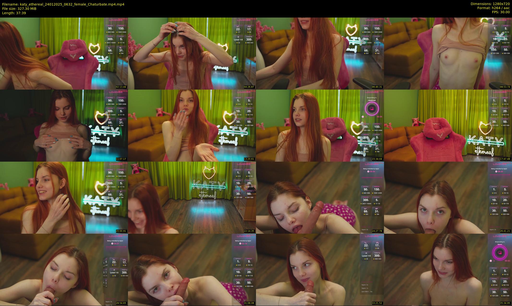 katy_ethereal — 38 minute Chaturbate female cam show recording, 720p, Jan 24, 2025