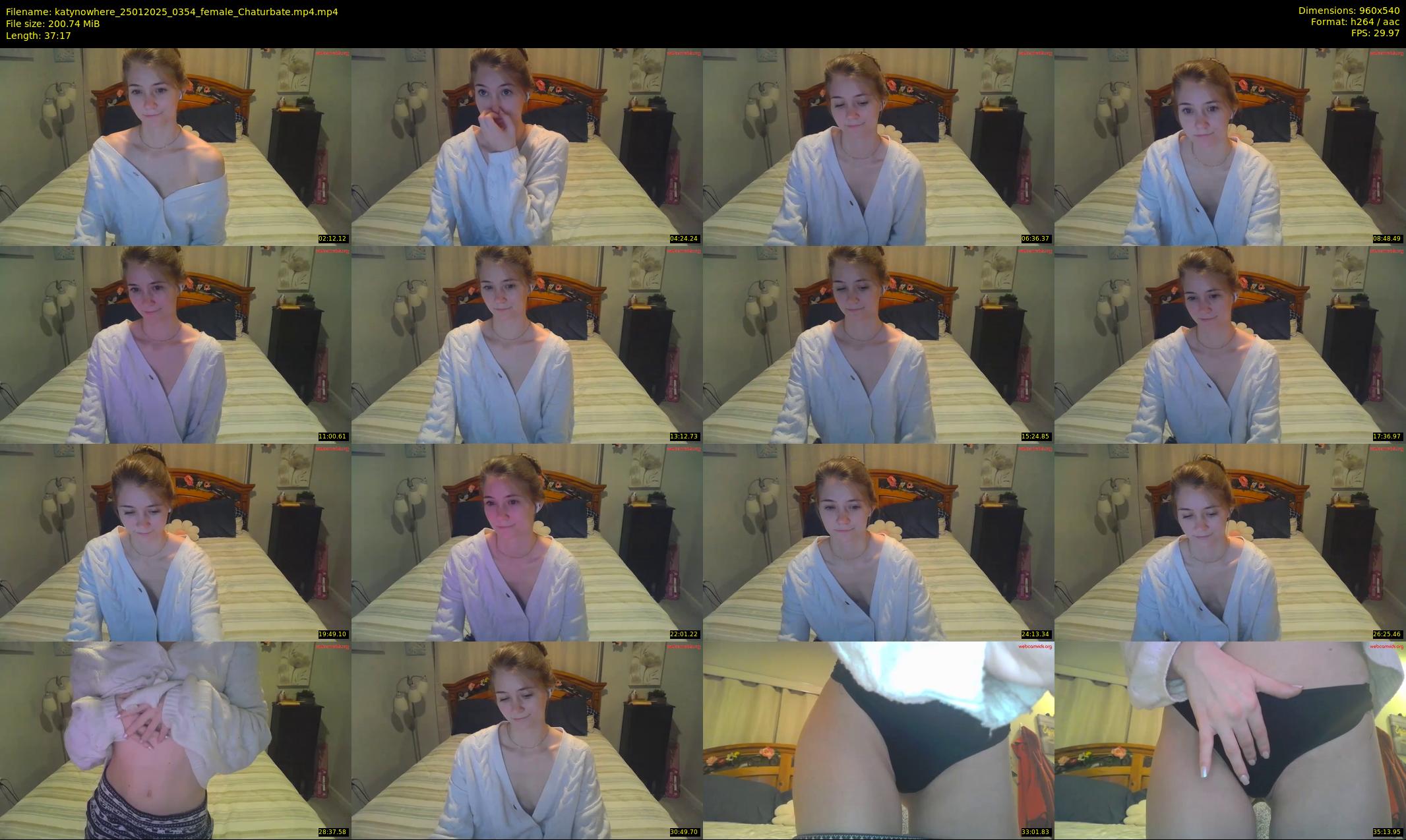 katynowhere — 38 minute Chaturbate female cam show recording, 480p, Jan 25, 2025