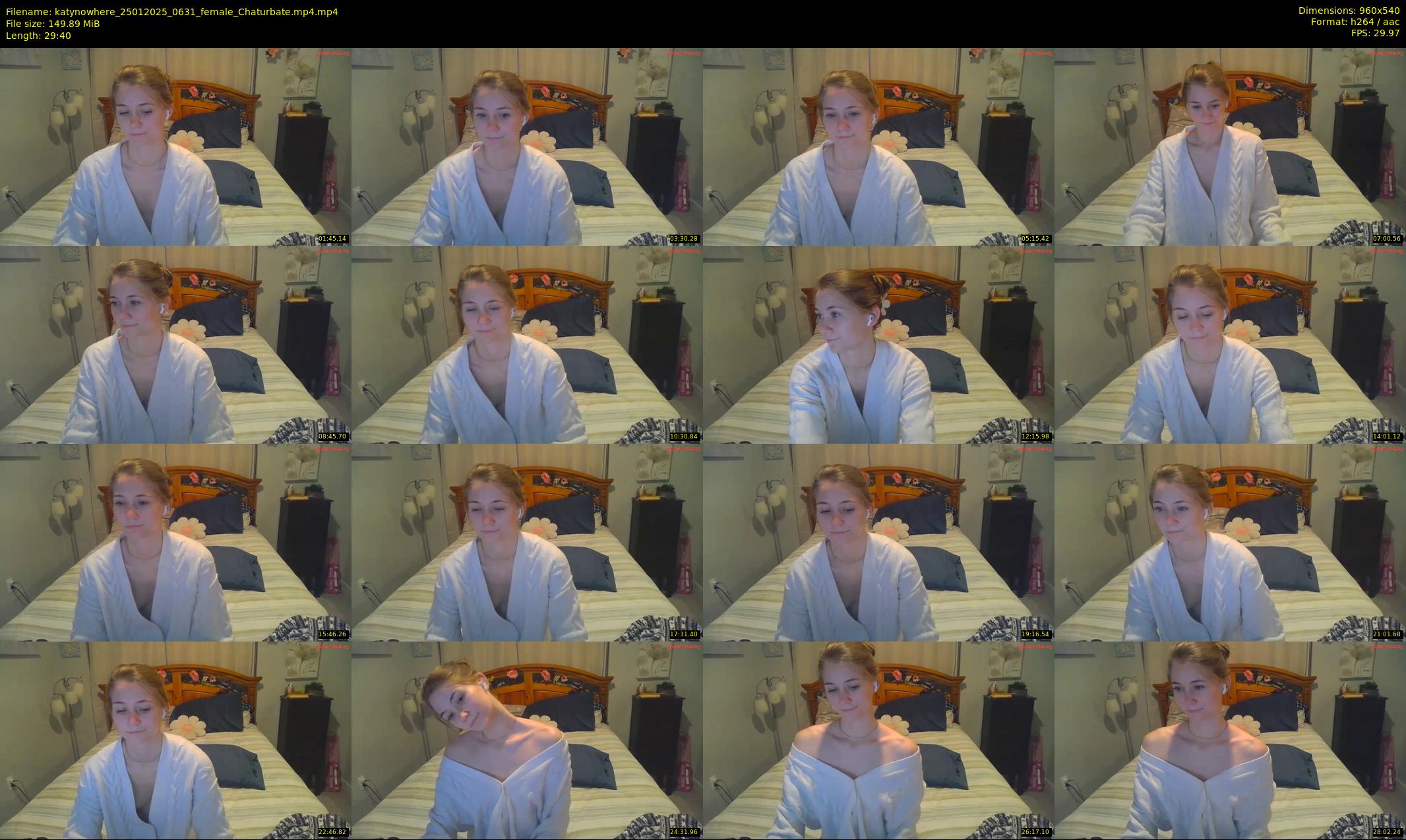 katynowhere — 30 minute Chaturbate female cam show recording, 480p, Jan 25, 2025