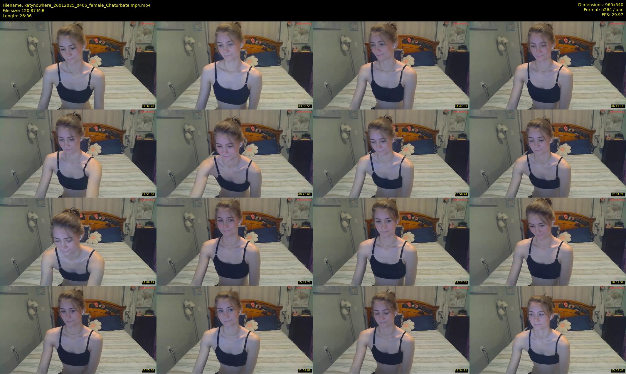 katynowhere — 27 minute Chaturbate female cam show recording, 480p, Jan 26, 2025