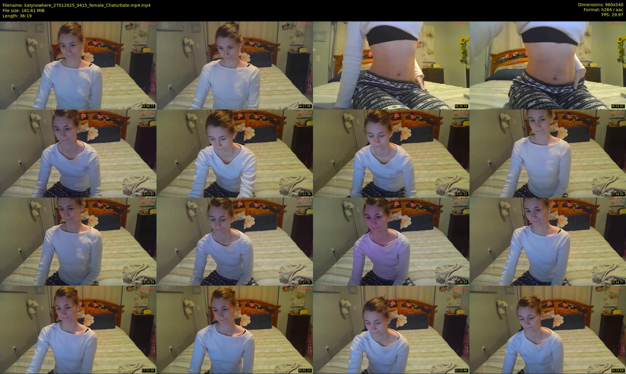 katynowhere — 37 minute Chaturbate female cam show recording, 480p, Jan 27, 2025