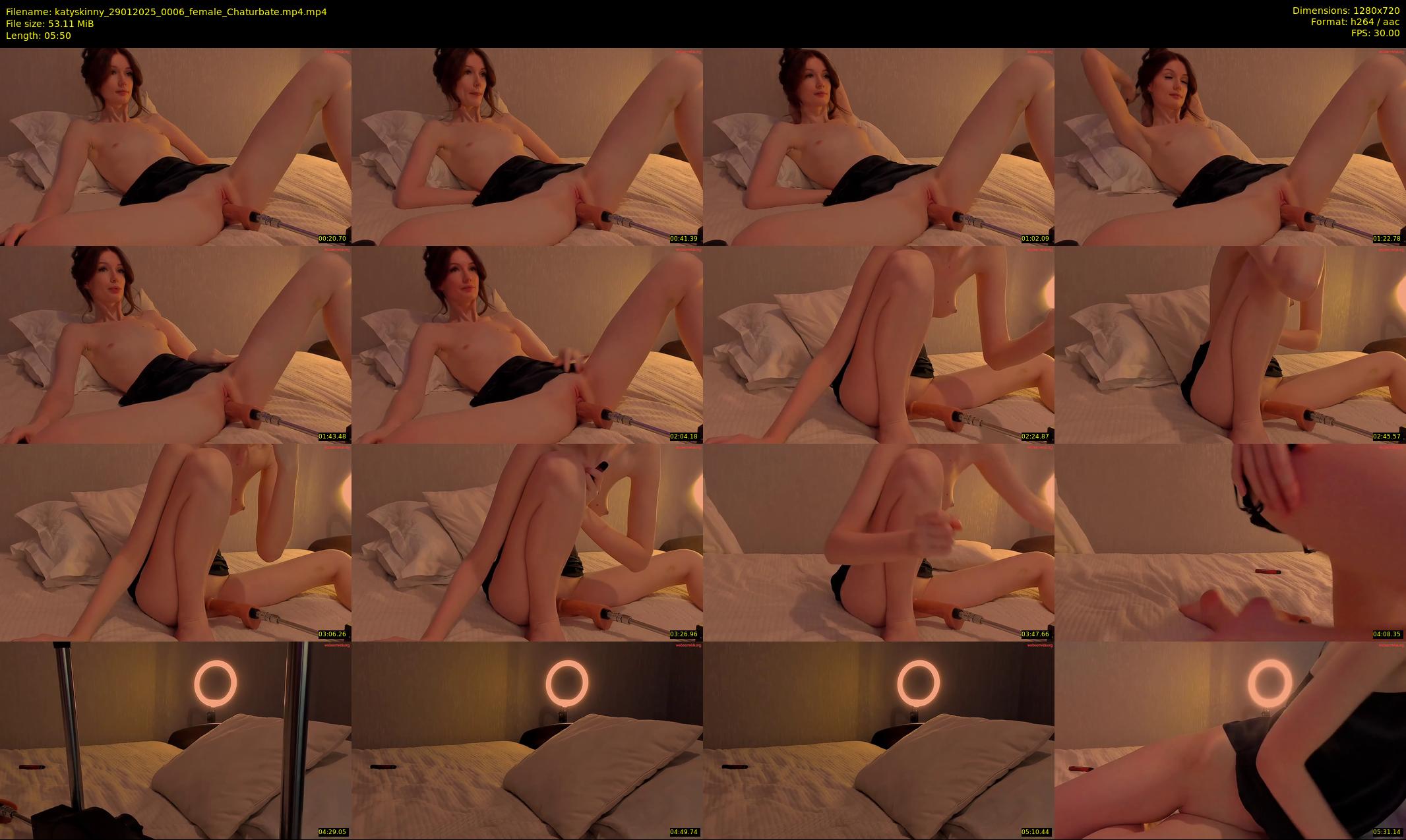 katyskinny — 6 minute Chaturbate female cam show recording, 720p, Jan 29, 2025