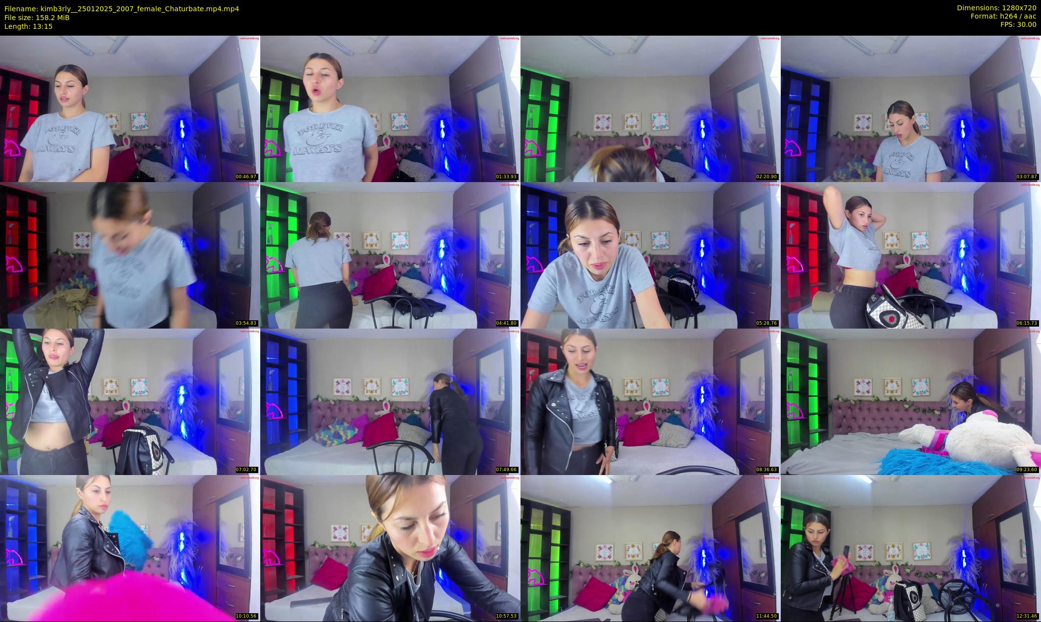 kimb3rly_ — 14 minute Chaturbate female cam show recording, 720p, Jan 25, 2025