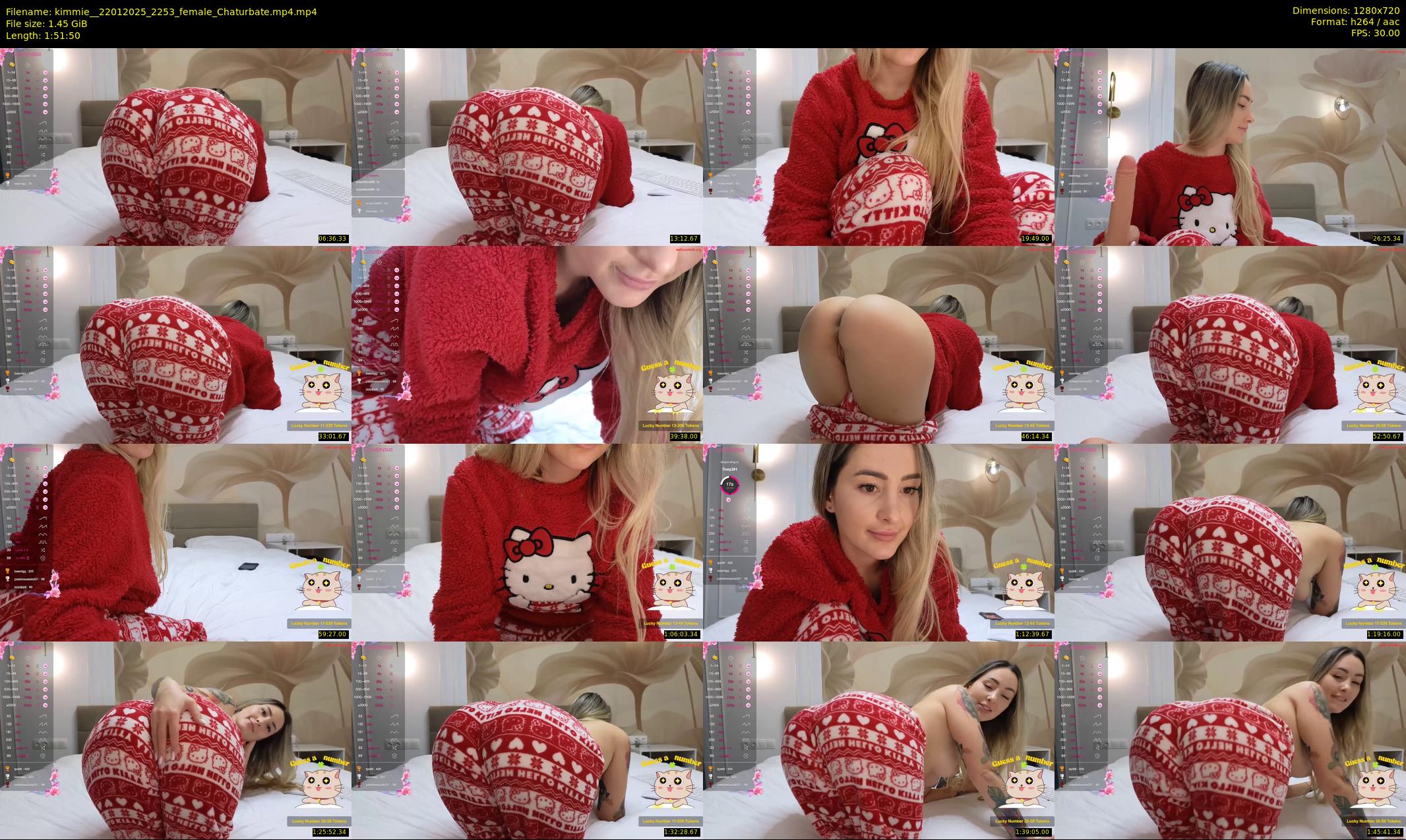 kimmie_ — 112 minute Chaturbate female cam show recording, 720p, Jan 22, 2025