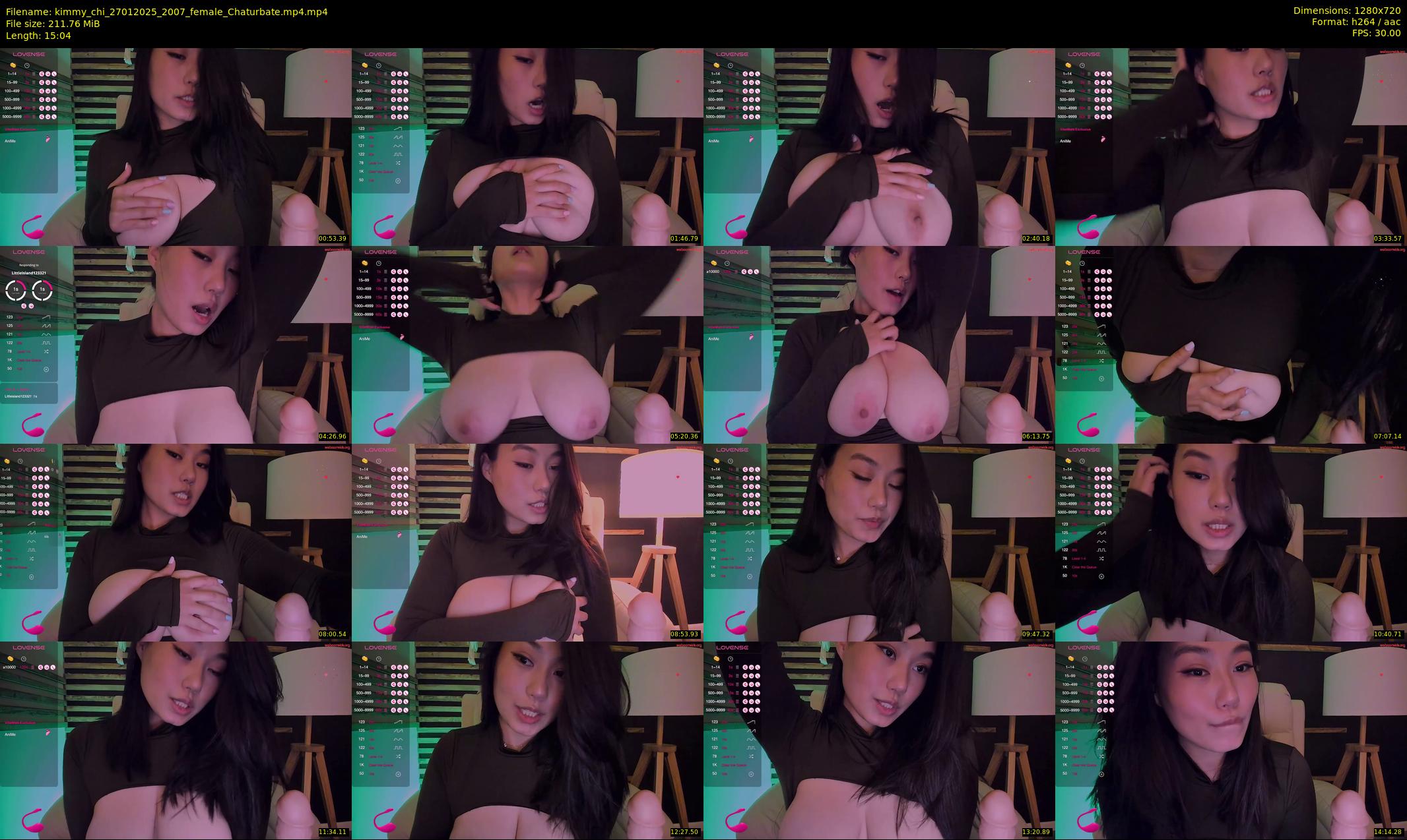 kimmy_chi — 16 minute Chaturbate female cam show recording, 720p, Jan 27, 2025