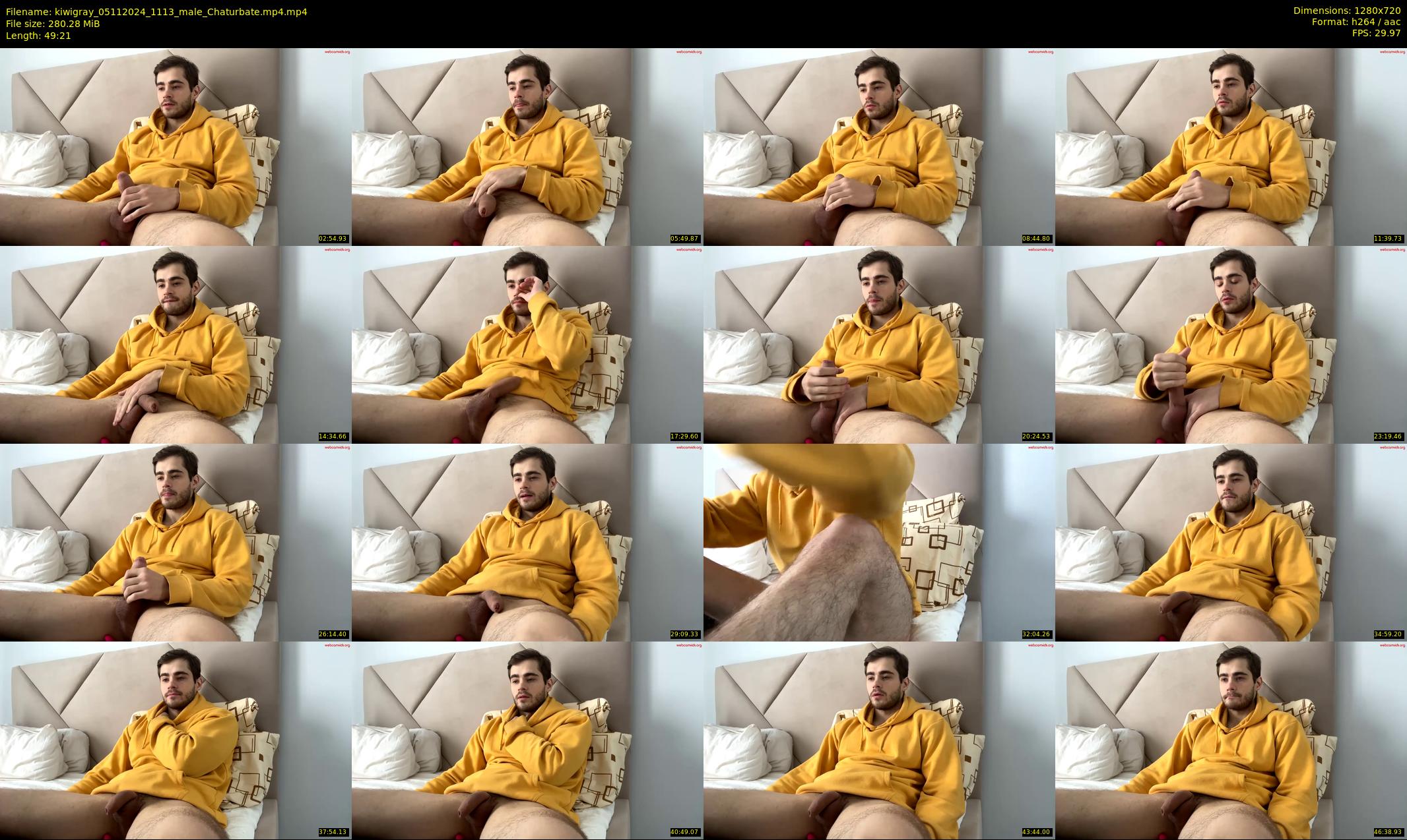 kiwigray — 50 minute Chaturbate male cam show recording, 720p, Nov 5, 2024