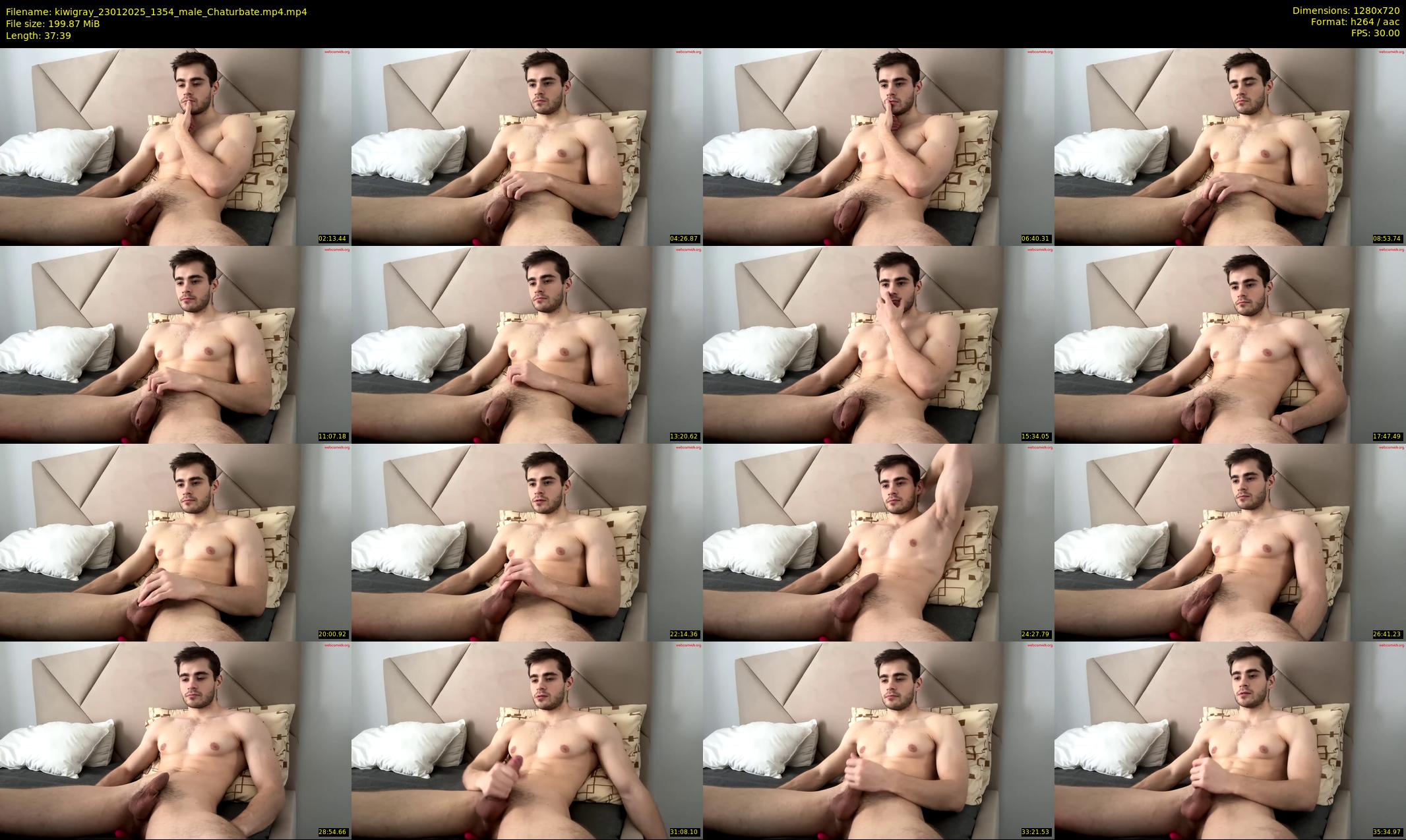 kiwigray — 38 minute Chaturbate male cam show recording, 720p, Jan 23, 2025