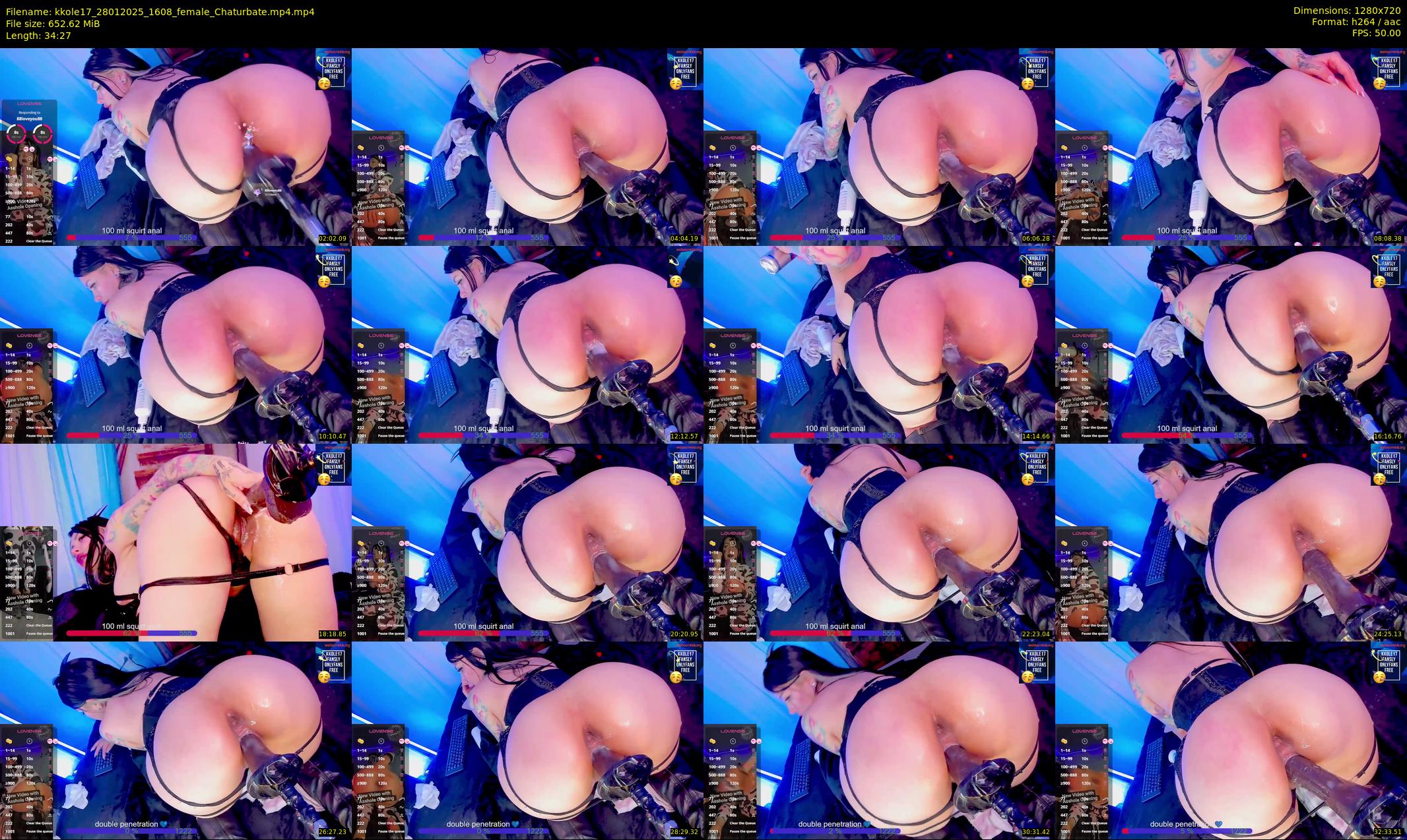 kkole17 — 35 minute Chaturbate female cam show recording, 720p, Jan 28, 2025