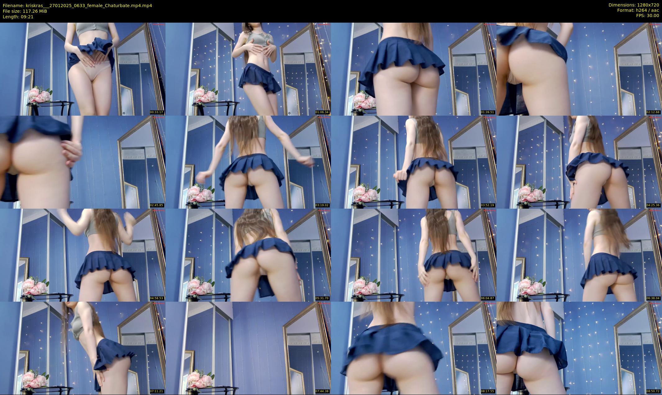 kriskras__ — 10 minute Chaturbate female cam show recording, 720p, Jan 27, 2025
