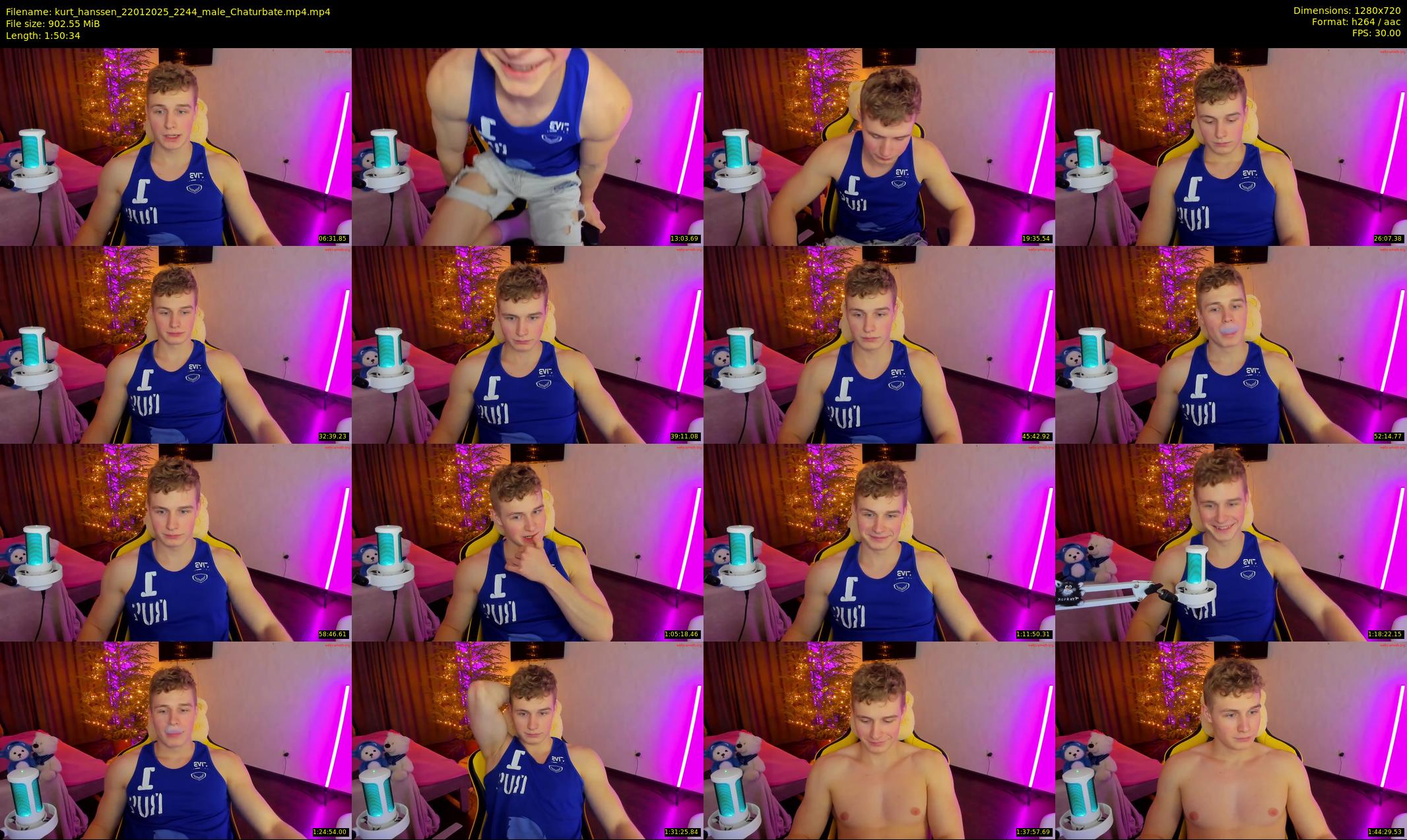 kurt_hanssen — 111 minute Chaturbate male cam show recording, 720p, Jan 22, 2025