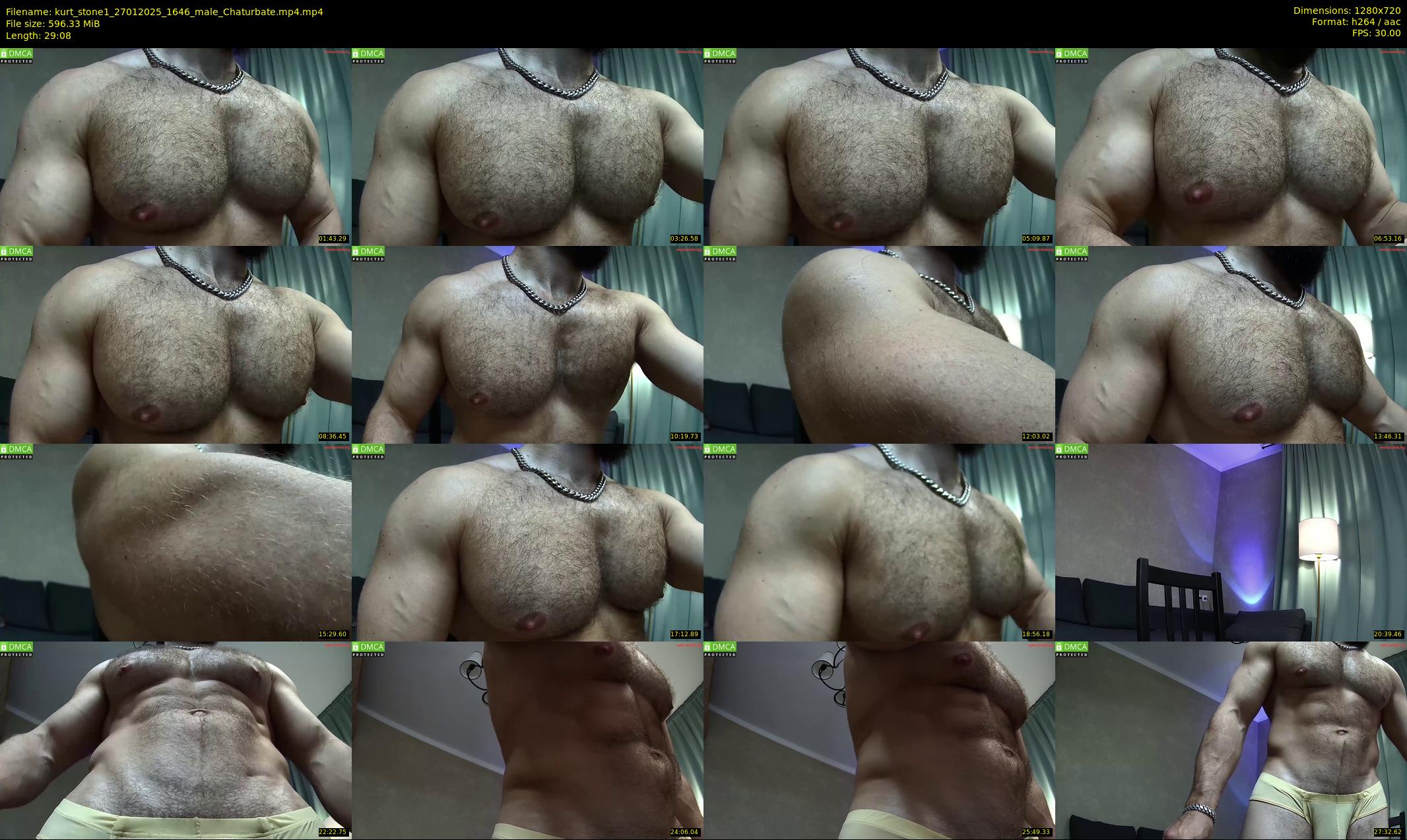 kurt_stone1 — 30 minute Chaturbate male cam show recording, 720p, Jan 27, 2025
