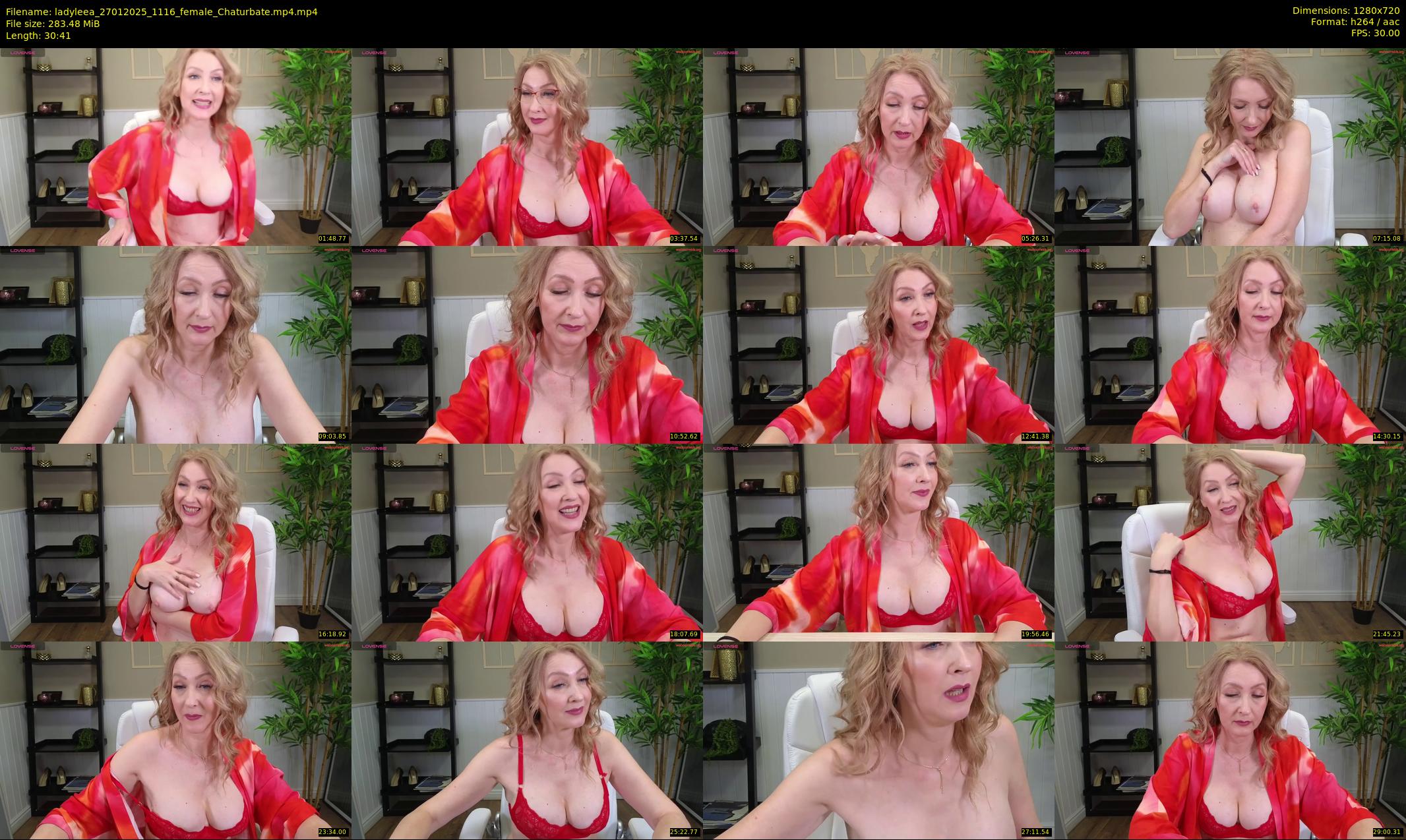 ladyleea — 31 minute Chaturbate female cam show recording, 720p, Jan 27, 2025