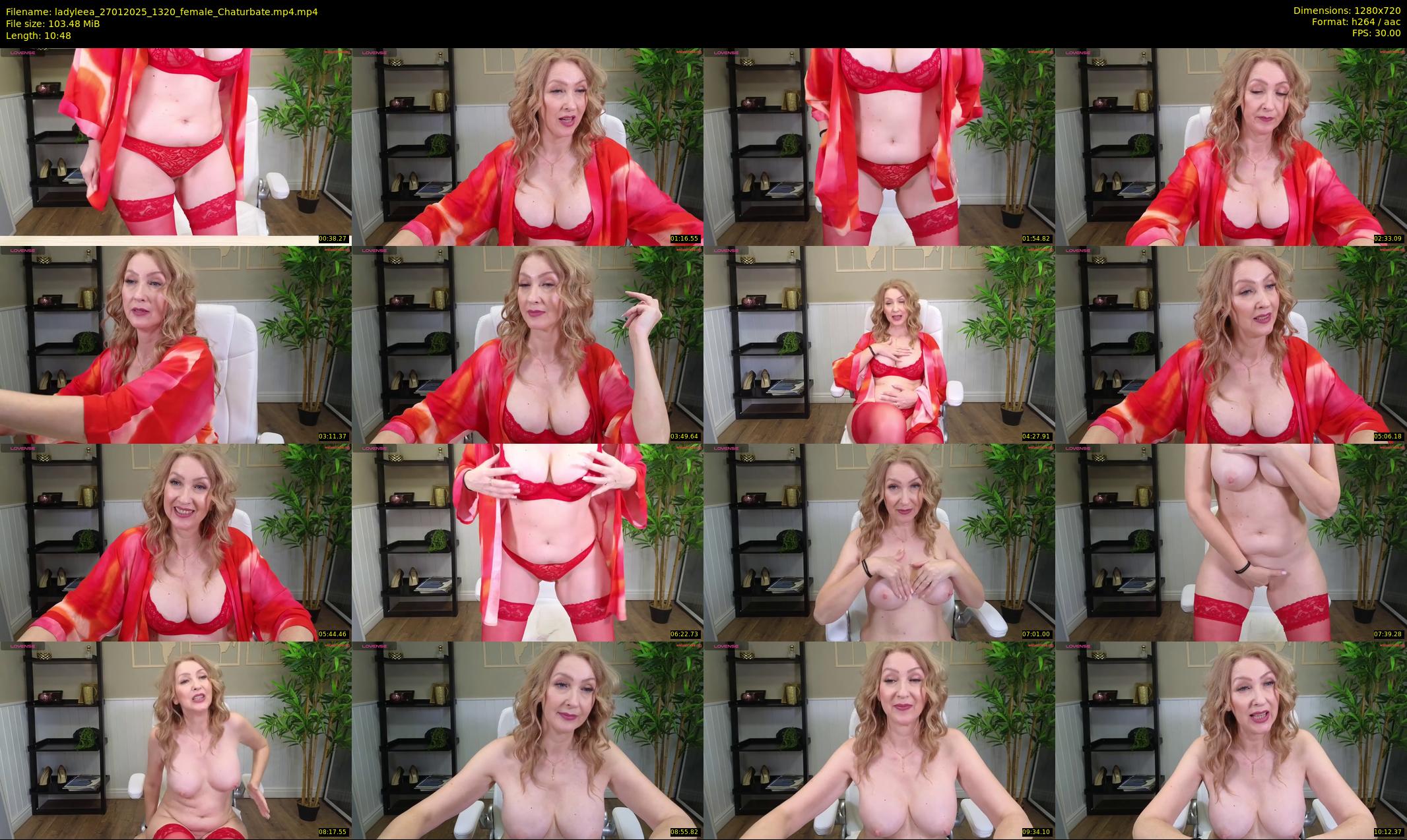 ladyleea — 11 minute Chaturbate female cam show recording, 720p, Jan 27, 2025