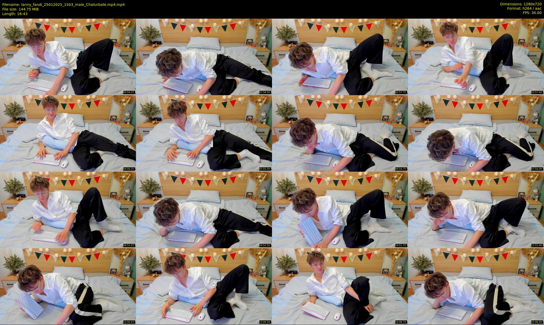 lanny_fandi — 17 minute Chaturbate male cam show recording, 720p, Jan 25, 2025