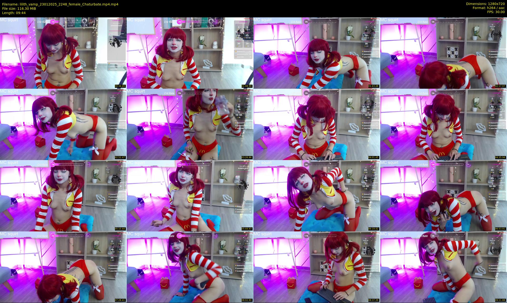 lilith_vamp — 10 minute Chaturbate female cam show recording, 720p, Jan 23, 2025