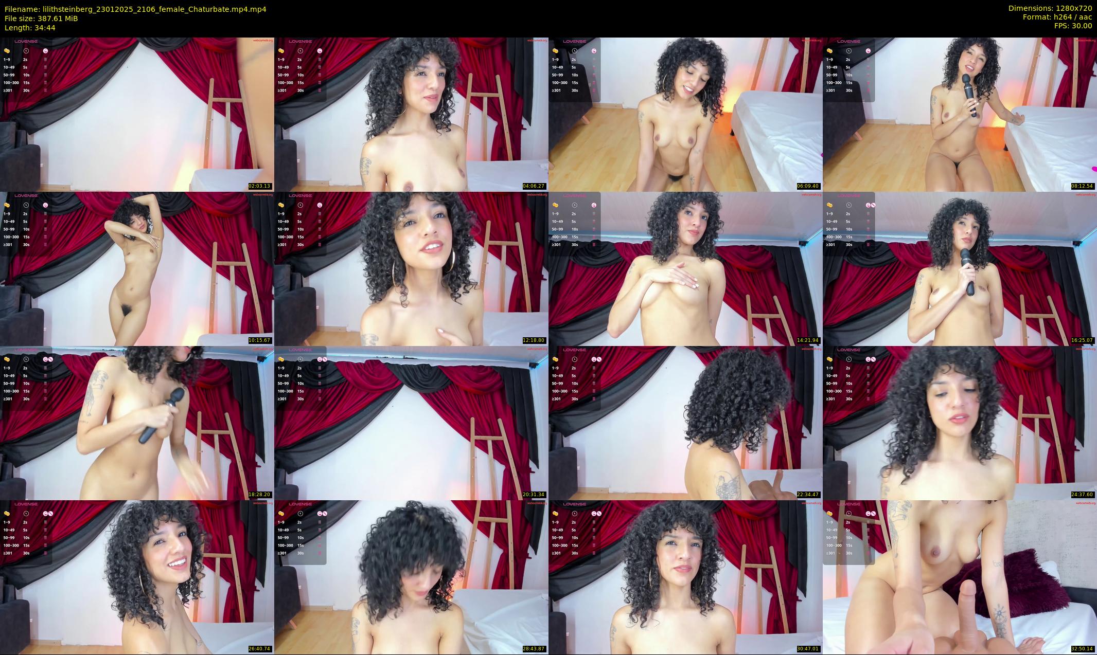 lilithsteinberg — 35 minute Chaturbate female cam show recording, 720p, Jan 23, 2025