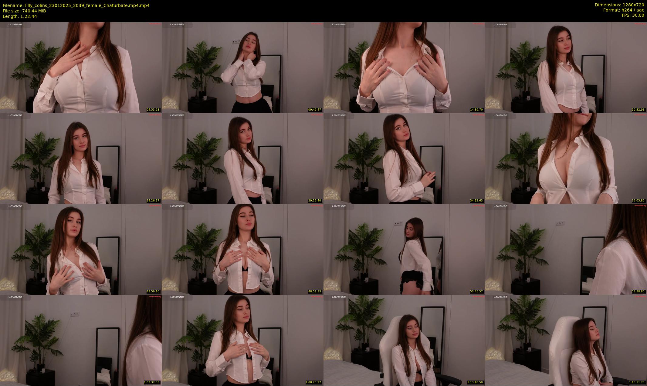 lilly_colins — 83 minute Chaturbate female cam show recording, 720p, Jan 23, 2025