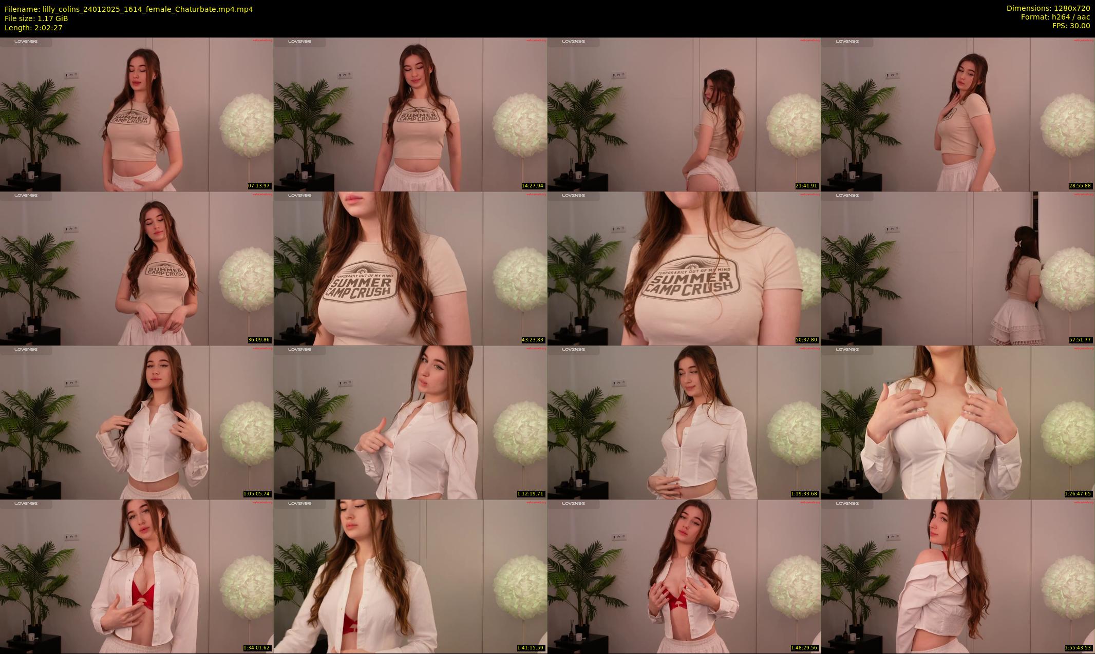 lilly_colins — 123 minute Chaturbate female cam show recording, 720p, Jan 24, 2025