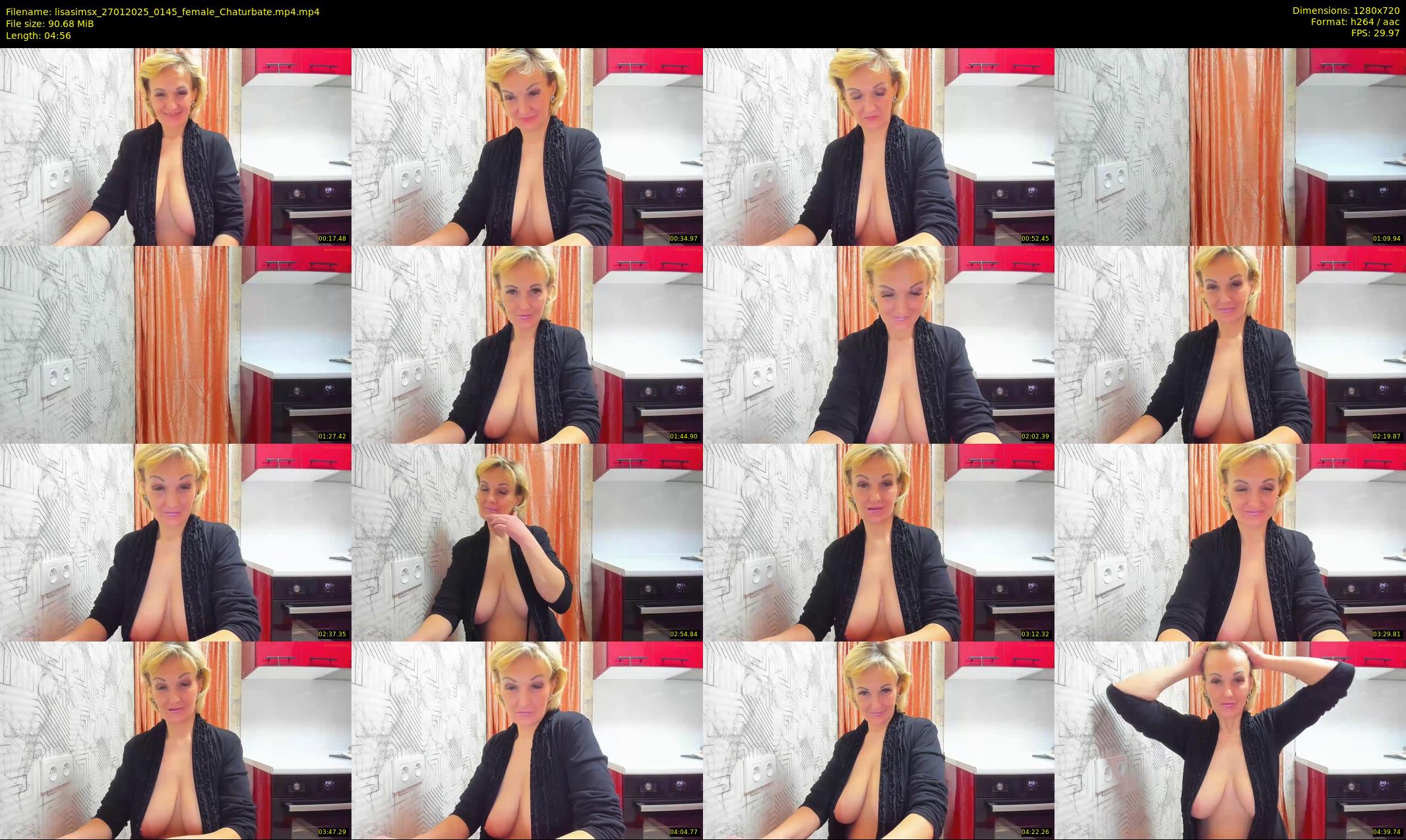 lisasimsx — 5 minute Chaturbate female cam show recording, 720p, Jan 27, 2025