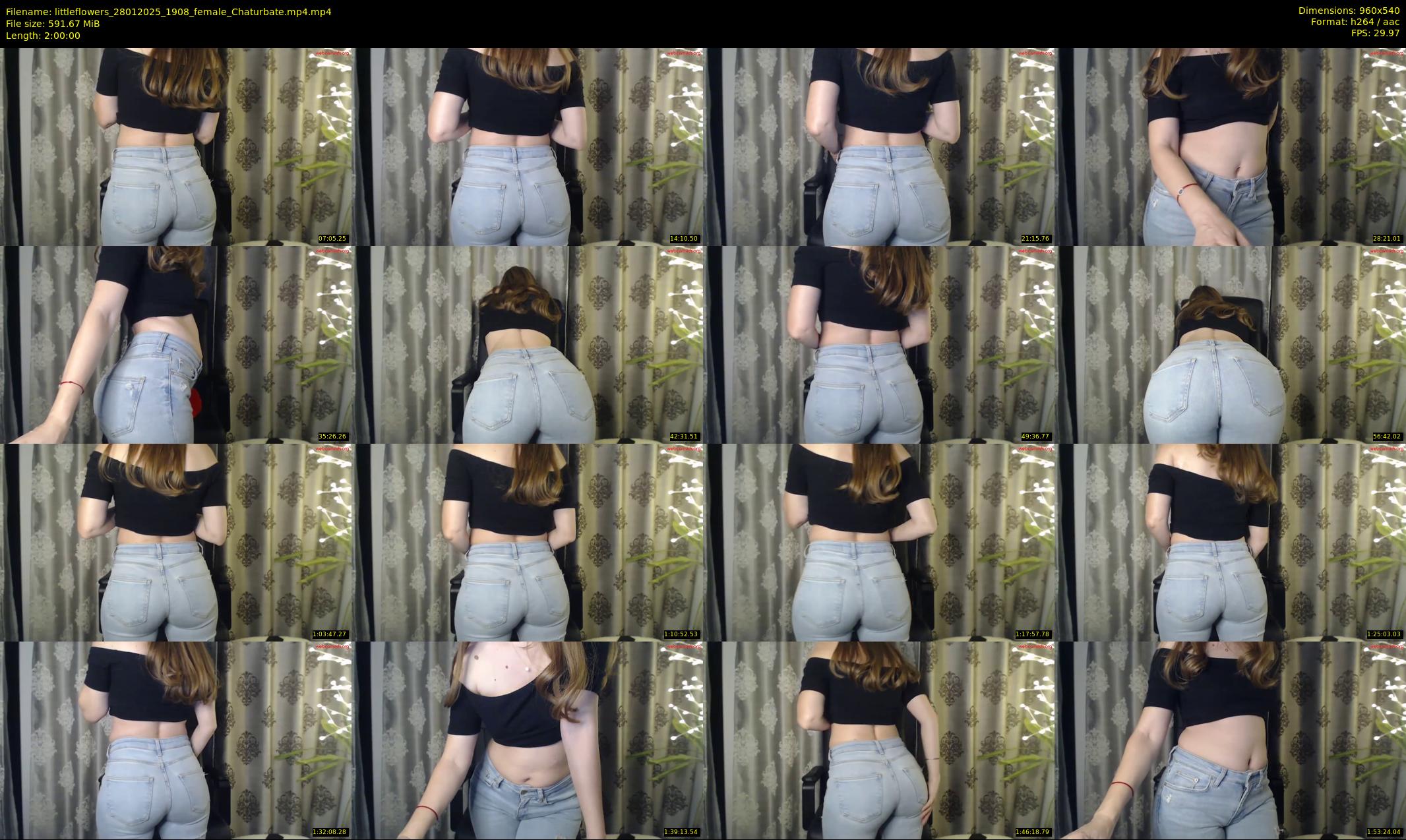 littleflowers — 120 minute Chaturbate female cam show recording, 480p, Jan 28, 2025