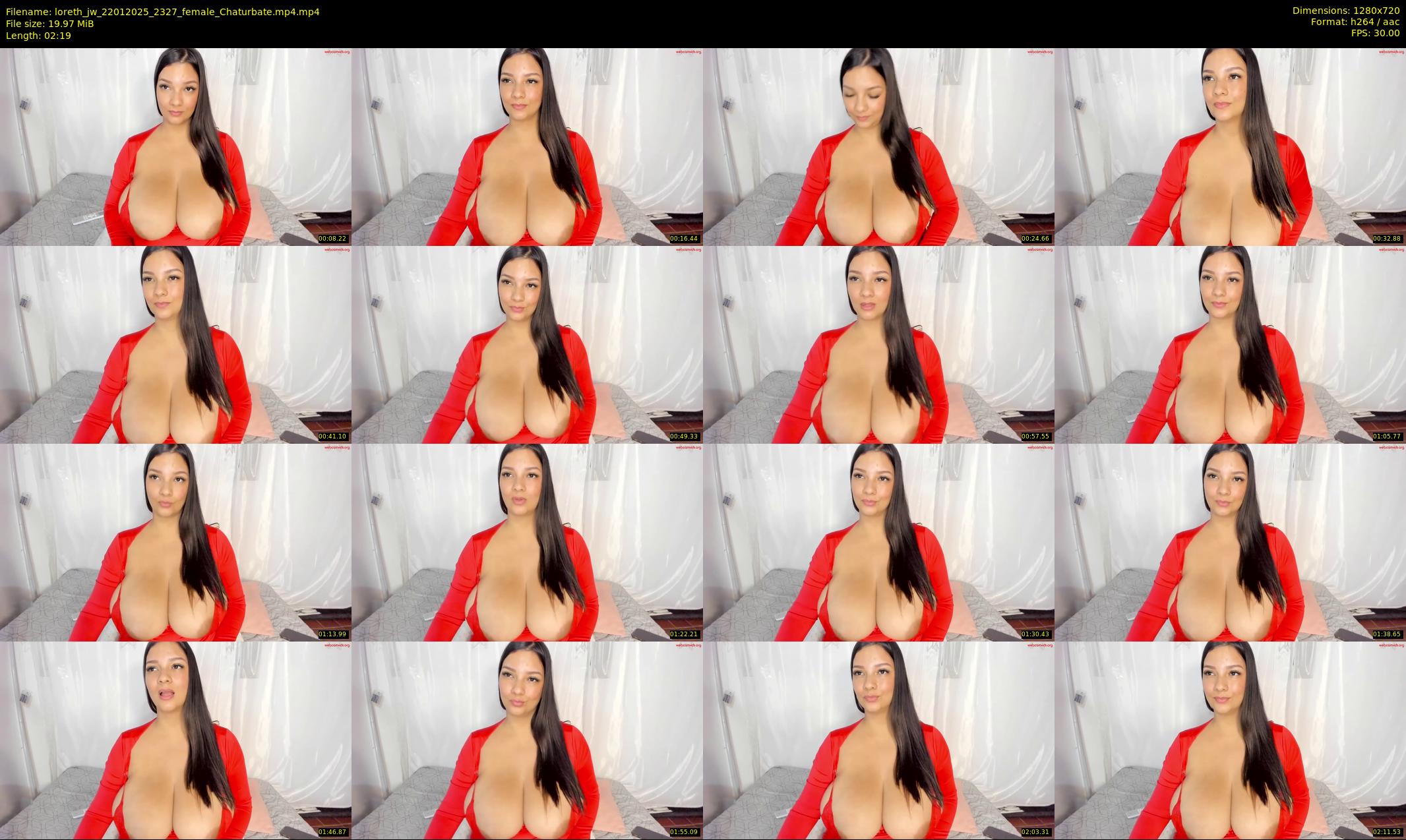 loreth_jw — 3 minute Chaturbate female cam show recording, 720p, Jan 22, 2025