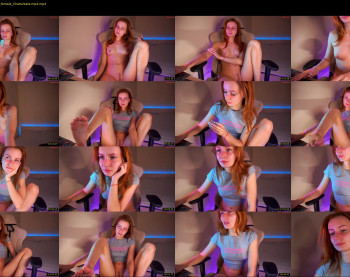 lubafox — 110 minute Chaturbate female cam show recording, 720p, Jan 24, 2025
