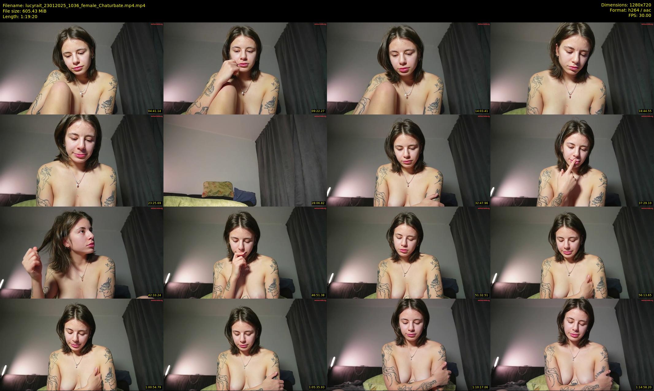 lucyrait — 80 minute Chaturbate female cam show recording, 720p, Jan 23, 2025