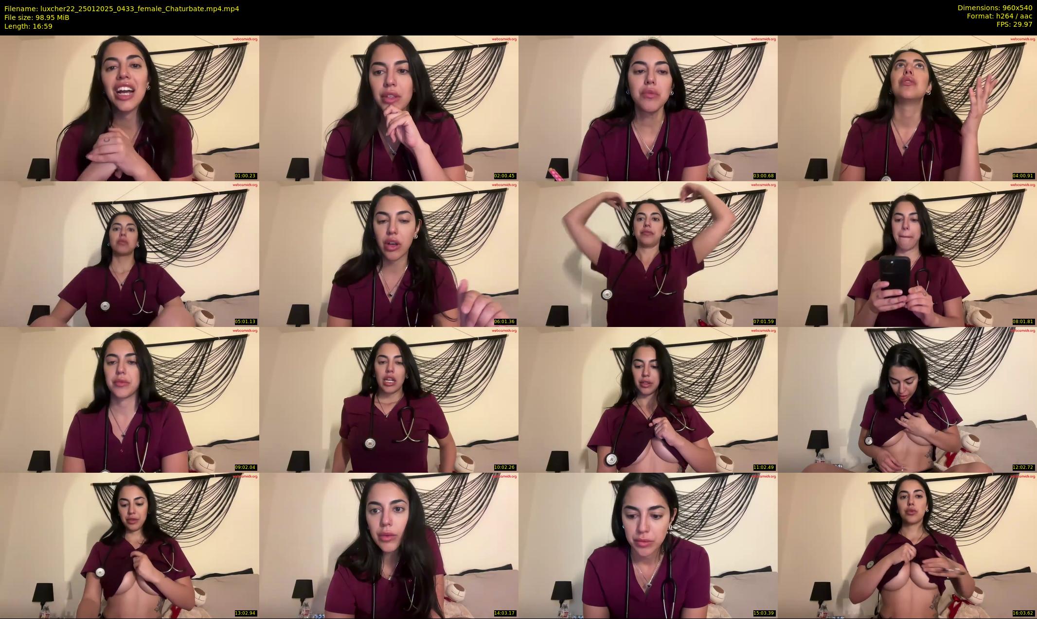 luxcher22 — 17 minute Chaturbate female cam show recording, 480p, Jan 25, 2025