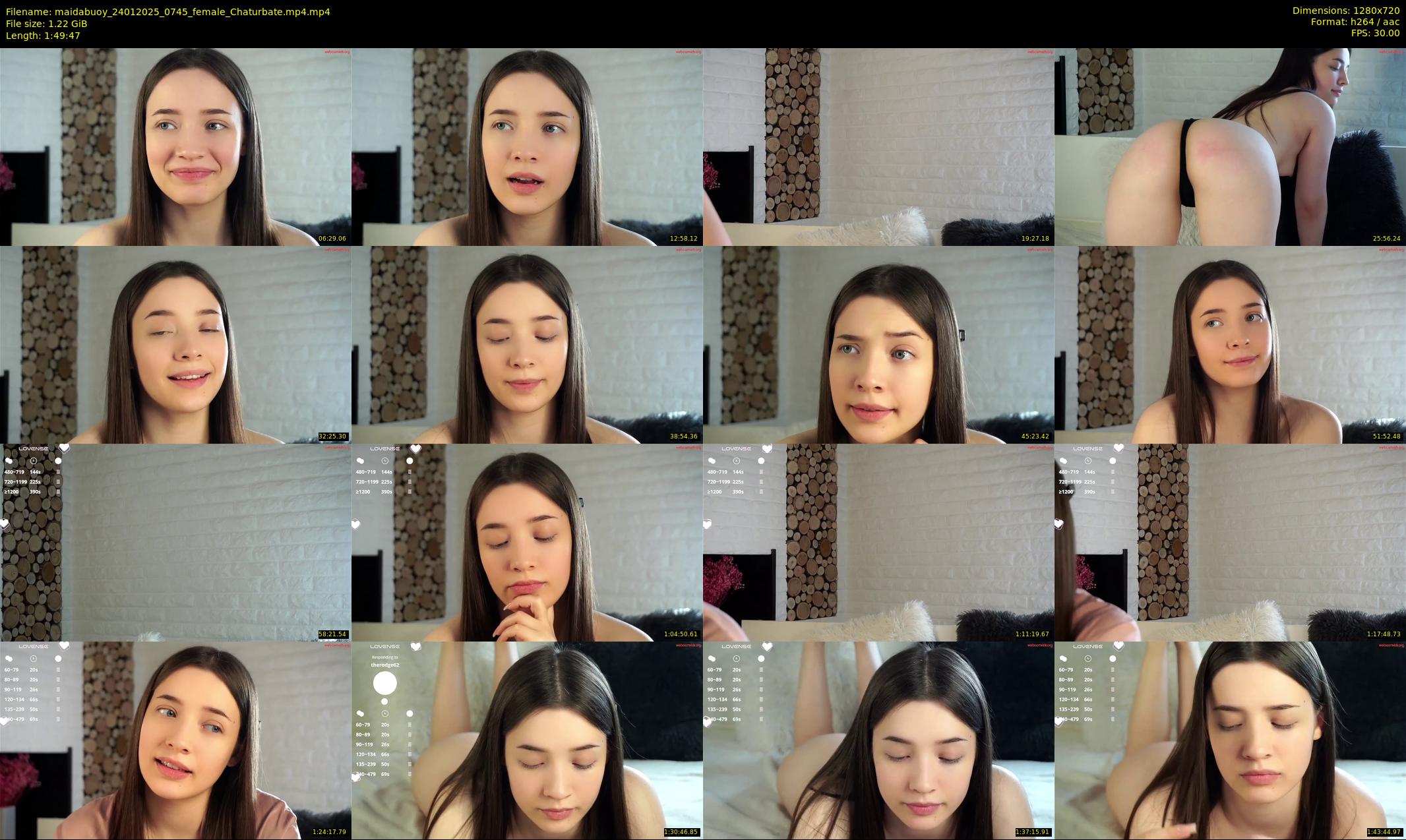 maidabuoy — 110 minute Chaturbate female cam show recording, 720p, Jan 24, 2025