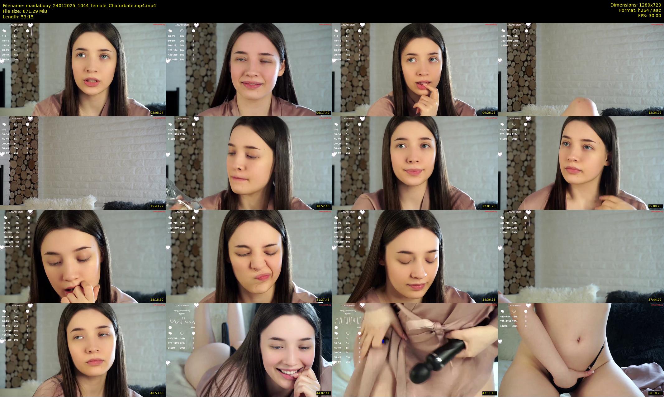 maidabuoy — 54 minute Chaturbate female cam show recording, 720p, Jan 24, 2025