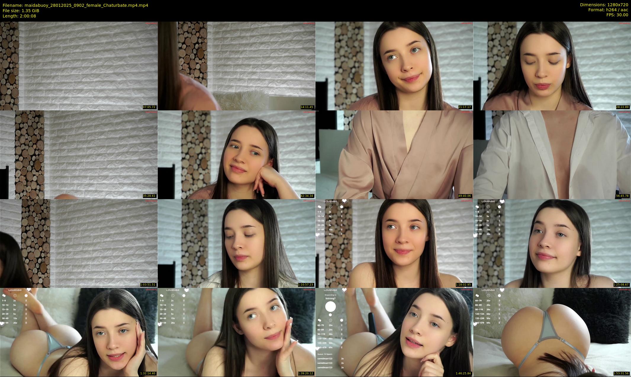 maidabuoy — 121 minute Chaturbate female cam show recording, 720p, Jan 28, 2025