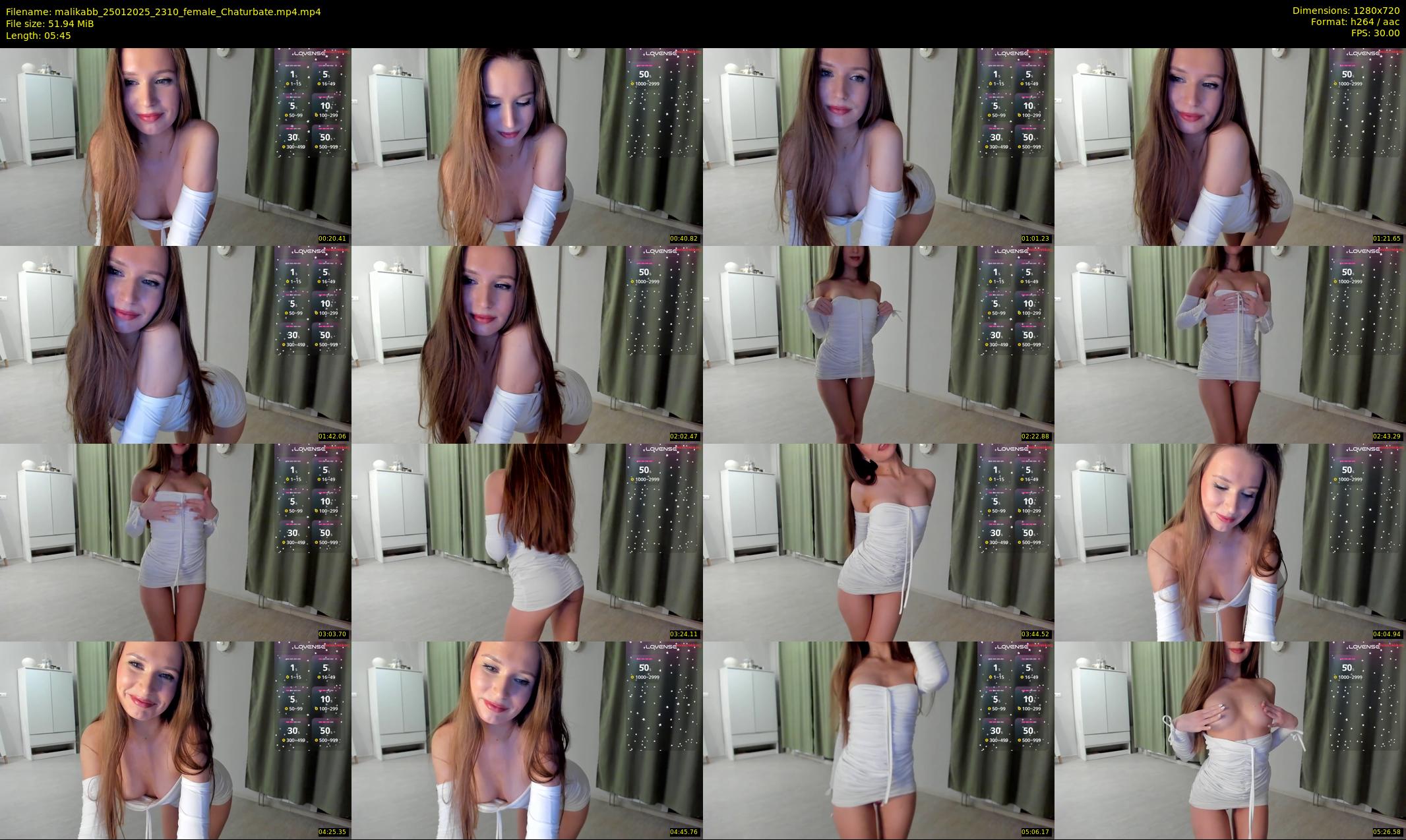 malikabb — 6 minute Chaturbate female cam show recording, 720p, Jan 25, 2025