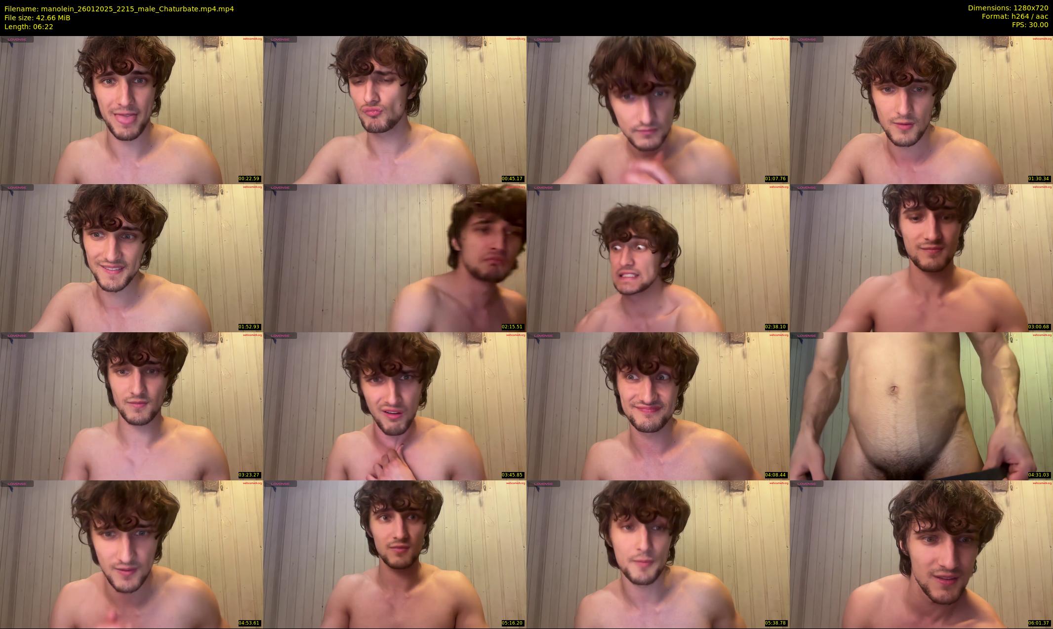 manolein — 7 minute Chaturbate male cam show recording, 720p, Jan 26, 2025