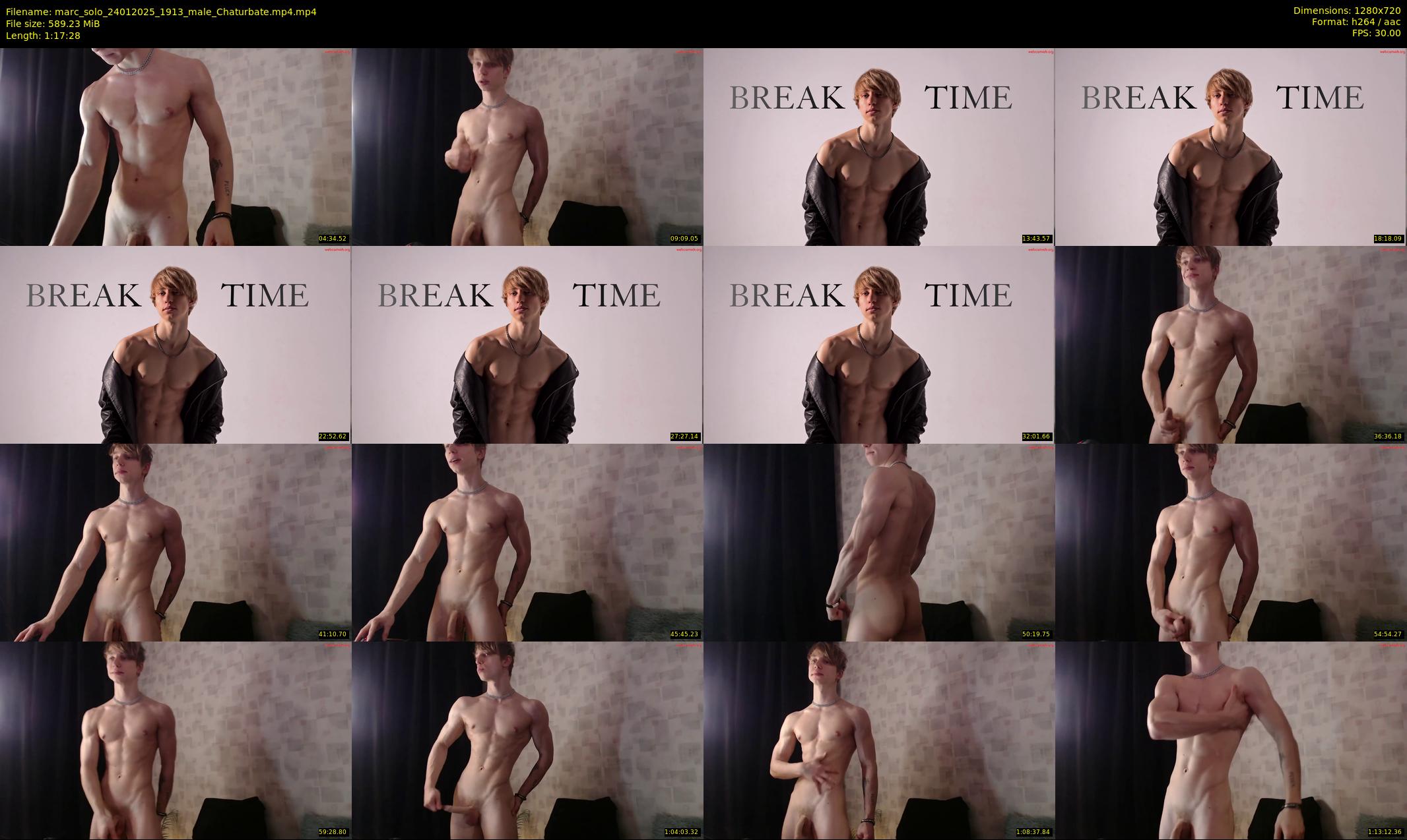 marc_solo — 78 minute Chaturbate male cam show recording, 720p, Jan 24, 2025