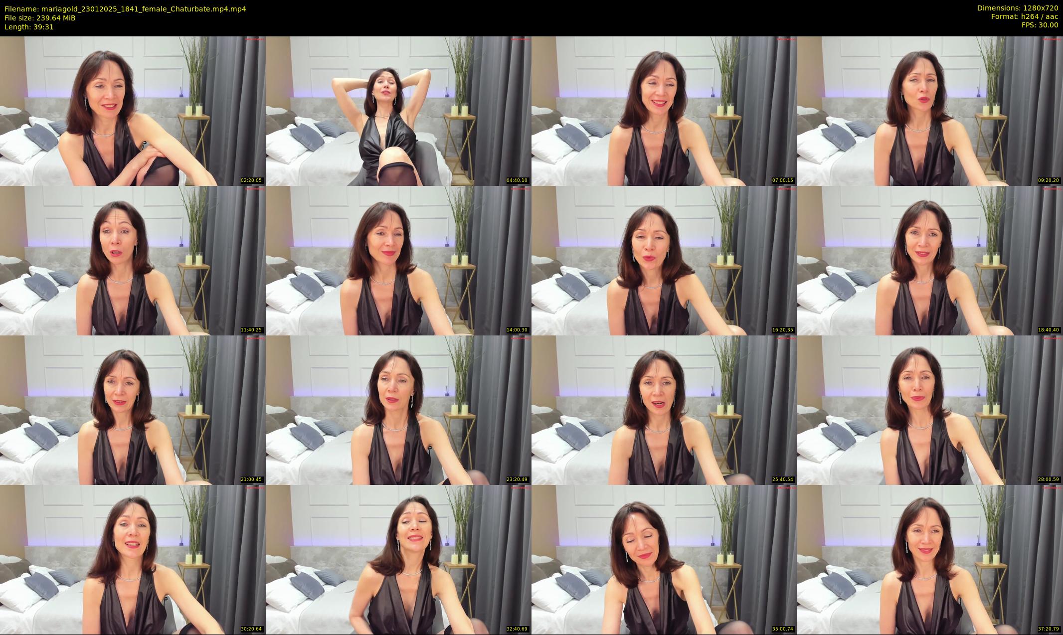 mariagold — 40 minute Chaturbate female cam show recording, 720p, Jan 23, 2025