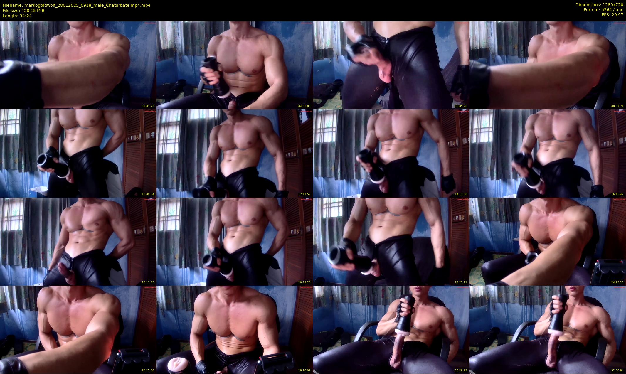 markogoldwolf — 35 minute Chaturbate male cam show recording, 720p, Jan 28, 2025