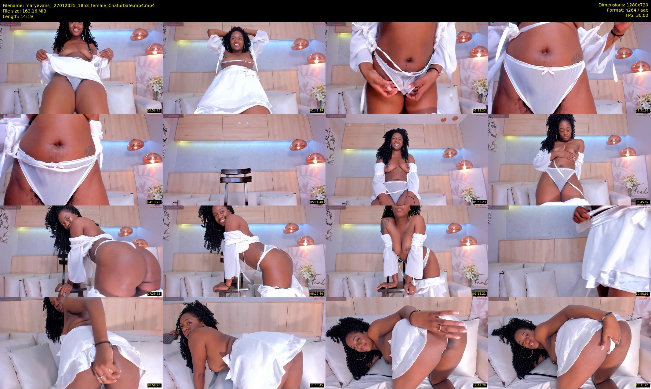 maryevans_ — 15 minute Chaturbate female cam show recording, 720p, Jan 27, 2025