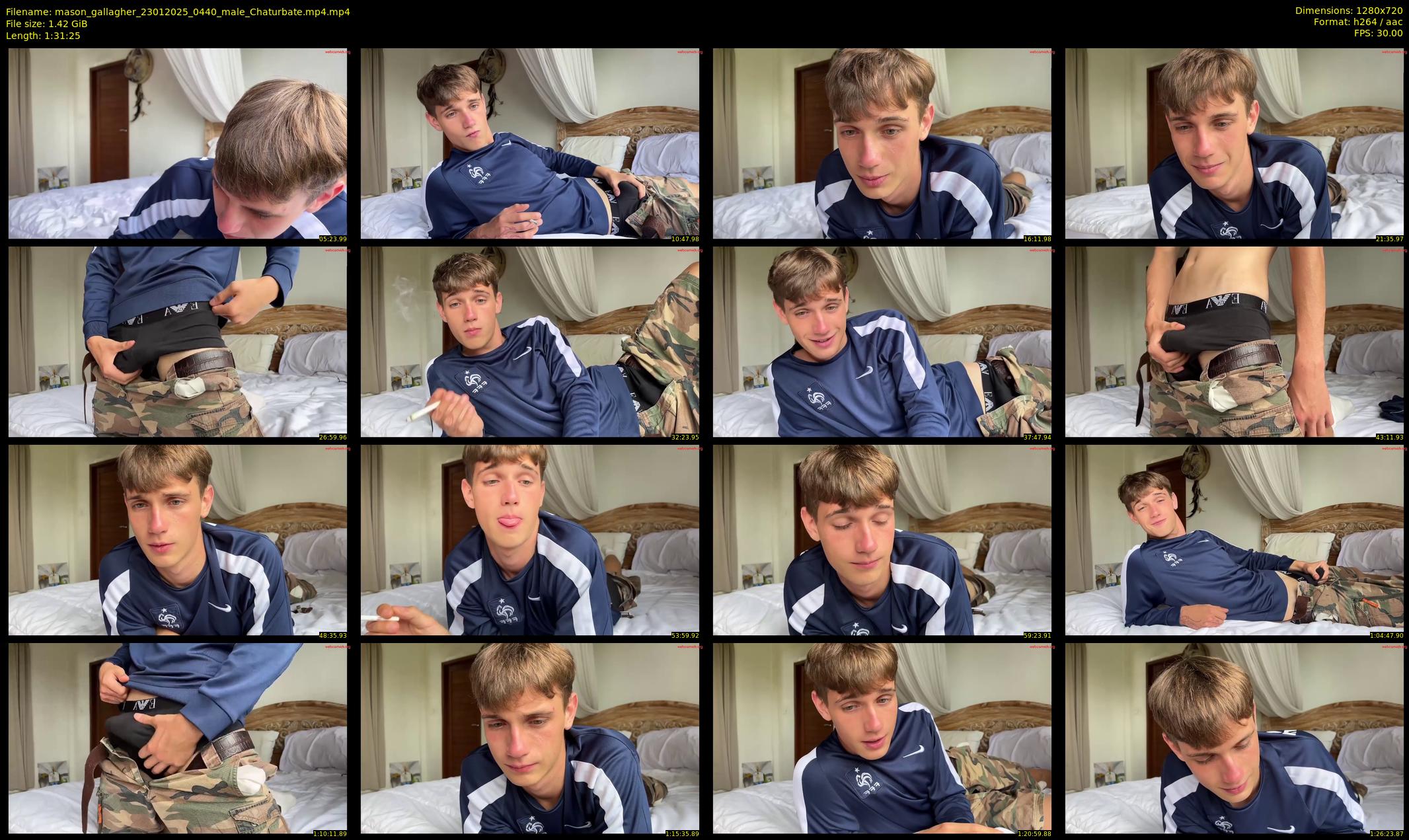 mason_gallagher — 92 minute Chaturbate male cam show recording, 720p, Jan 23, 2025