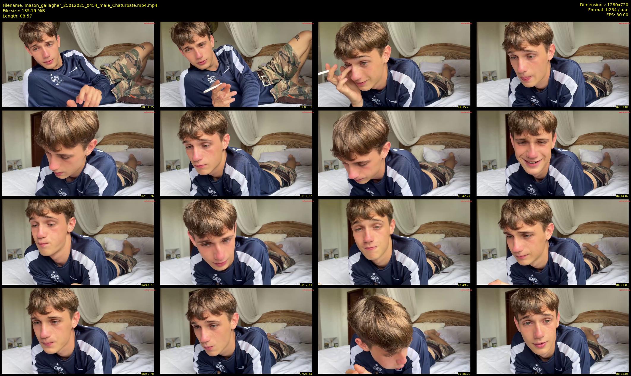 mason_gallagher — 9 minute Chaturbate male cam show recording, 720p, Jan 25, 2025