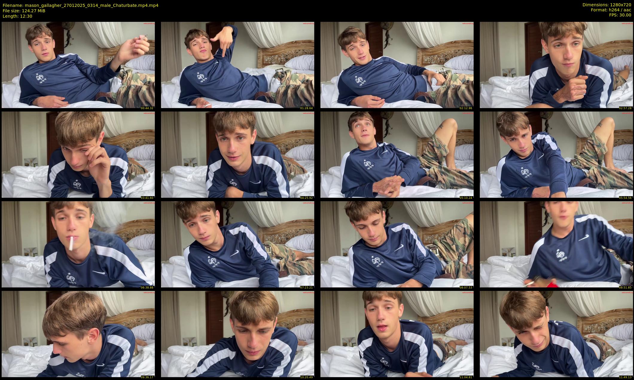 mason_gallagher — 13 minute Chaturbate male cam show recording, 720p, Jan 27, 2025